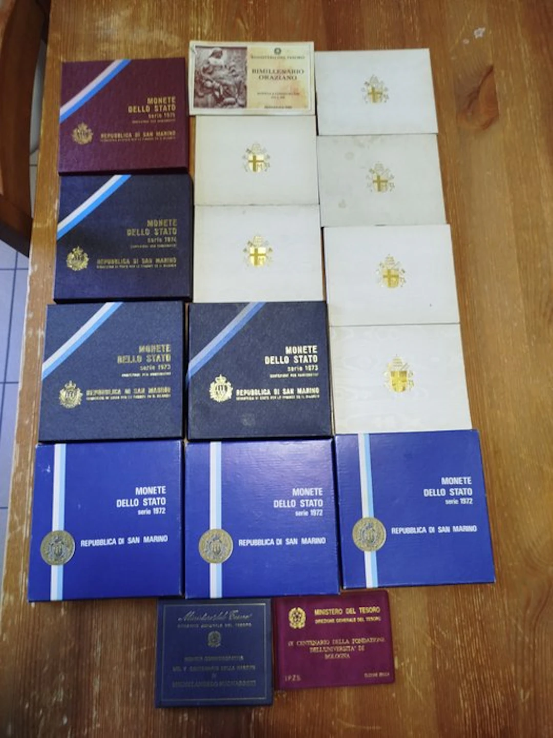San Marino, Vatican, Italy. Lotto 16 Serie Divisionali e Commemorative