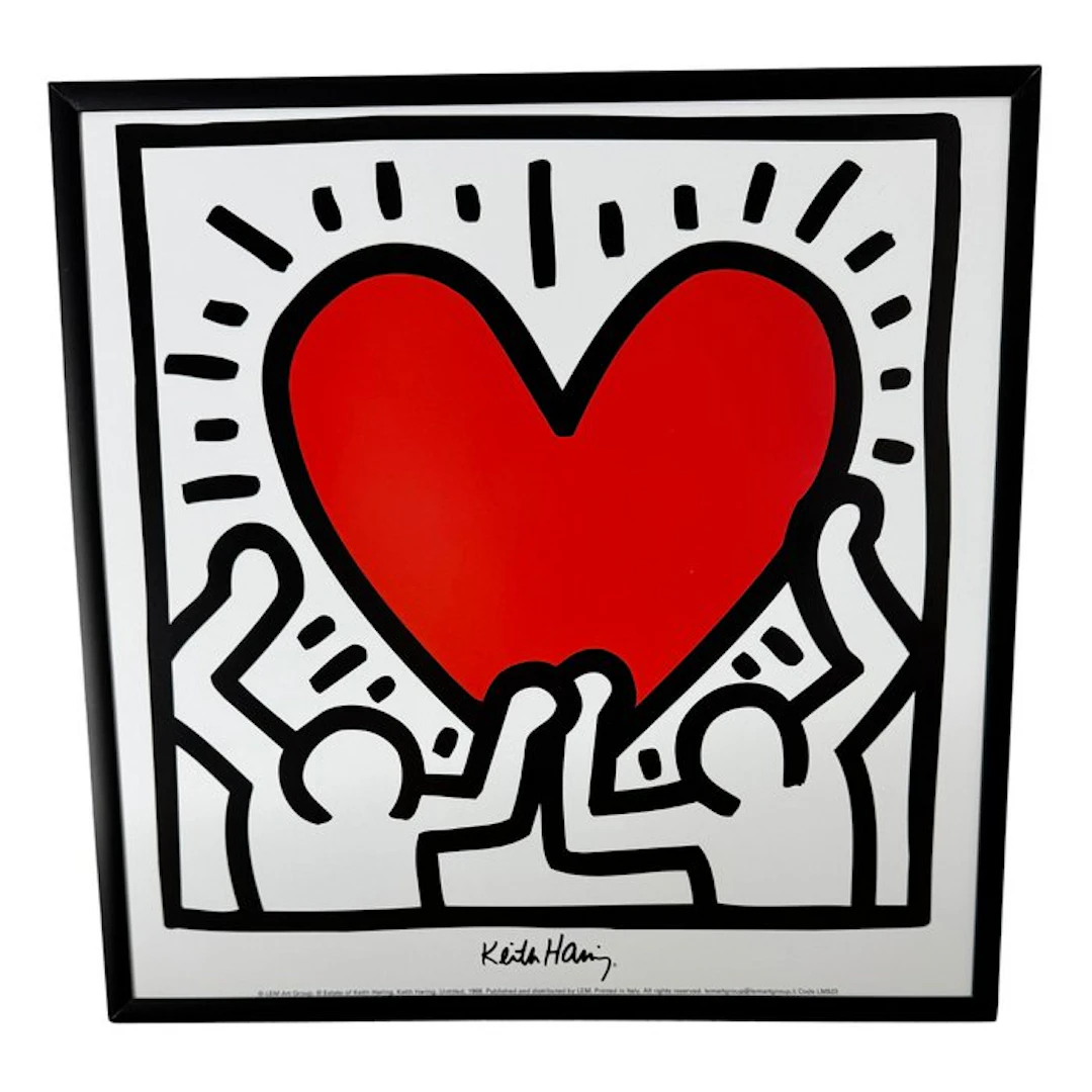 Keith Haring - LEM art group - 1988 - rare find - 1980s