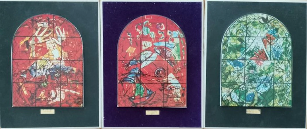 Stained glass windows for the Hadassah University Medical Centre Synagogue
