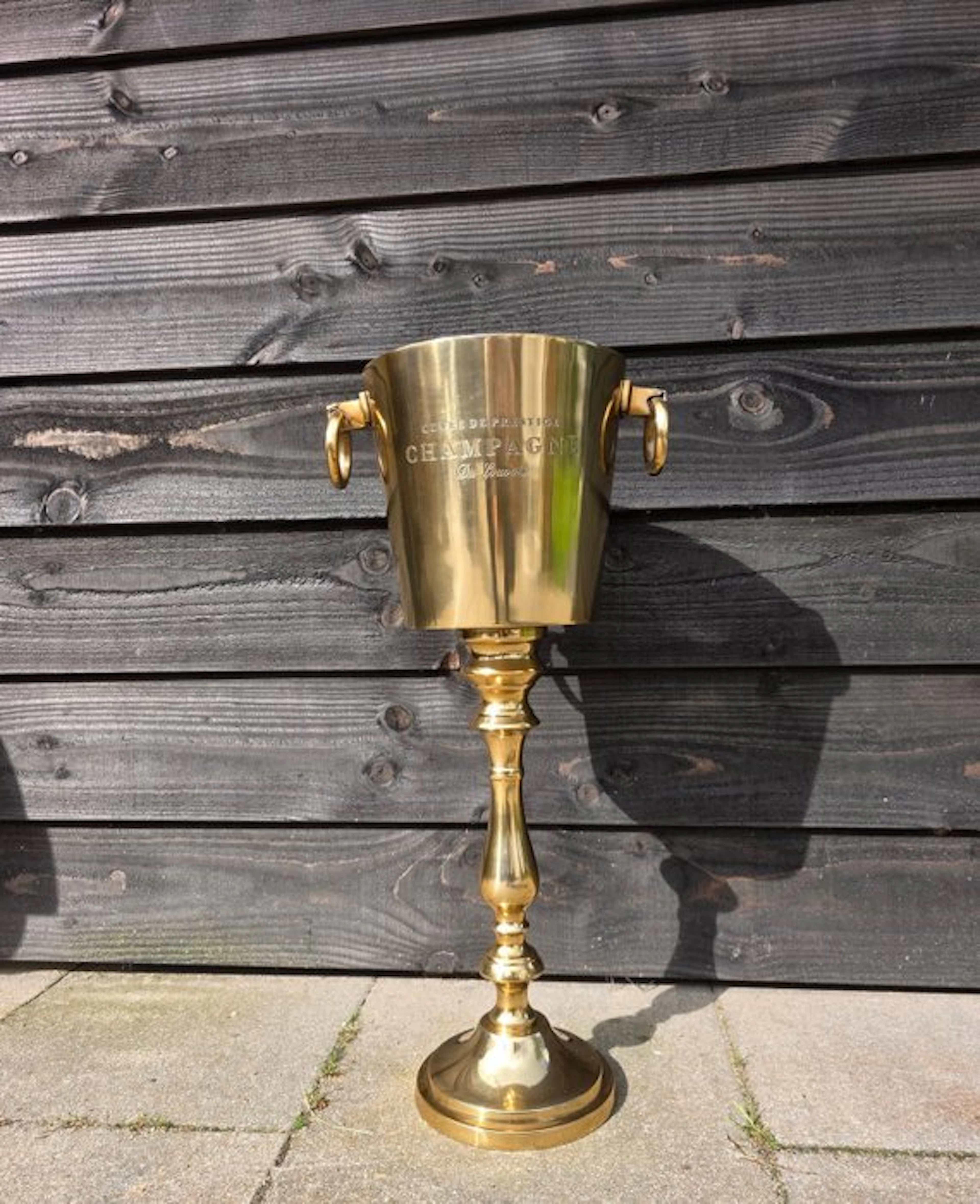 Champagne cooler - Aluminium - Luxury Gold