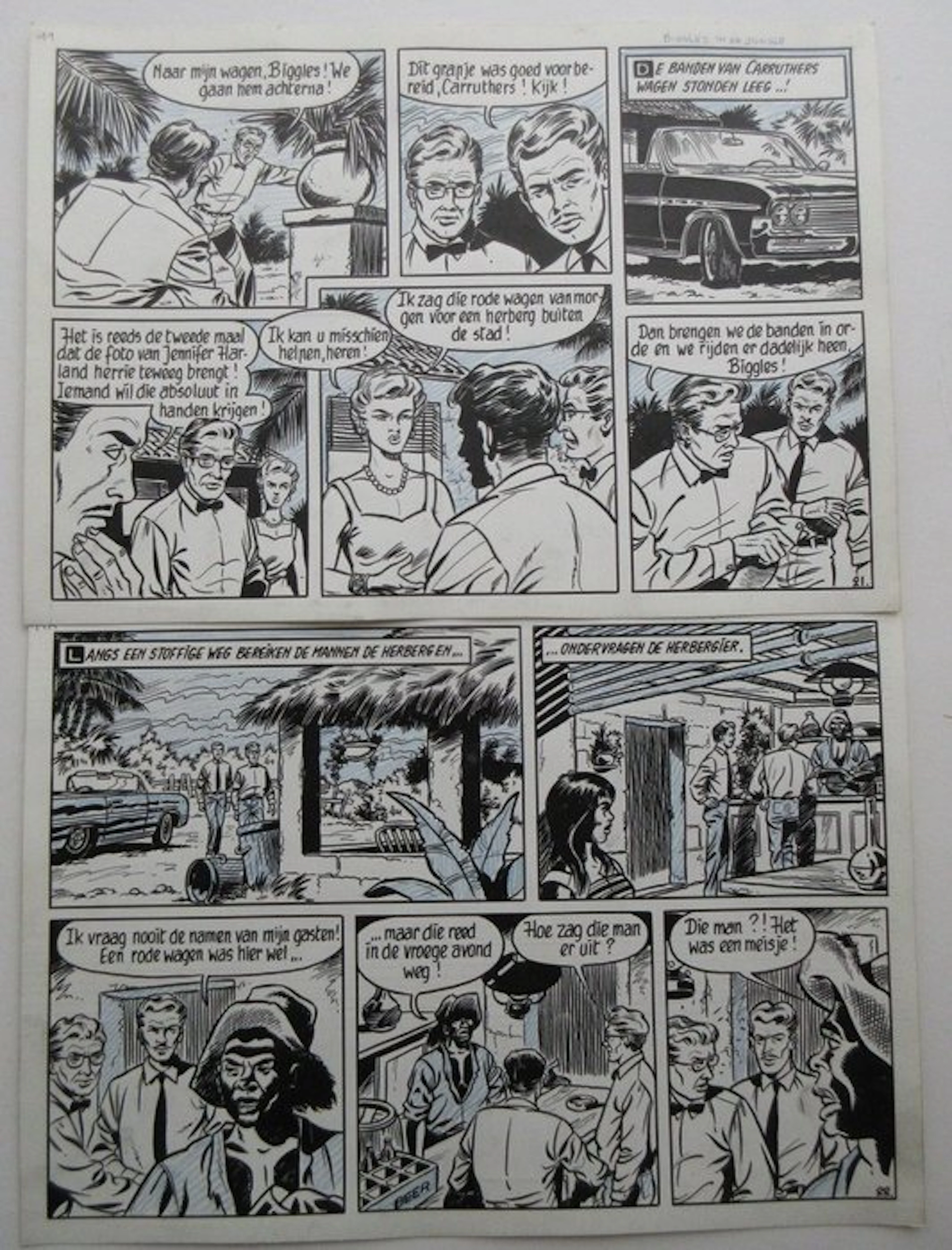 Willy Vandersteen / Karel Verschuere - 1 Original page...