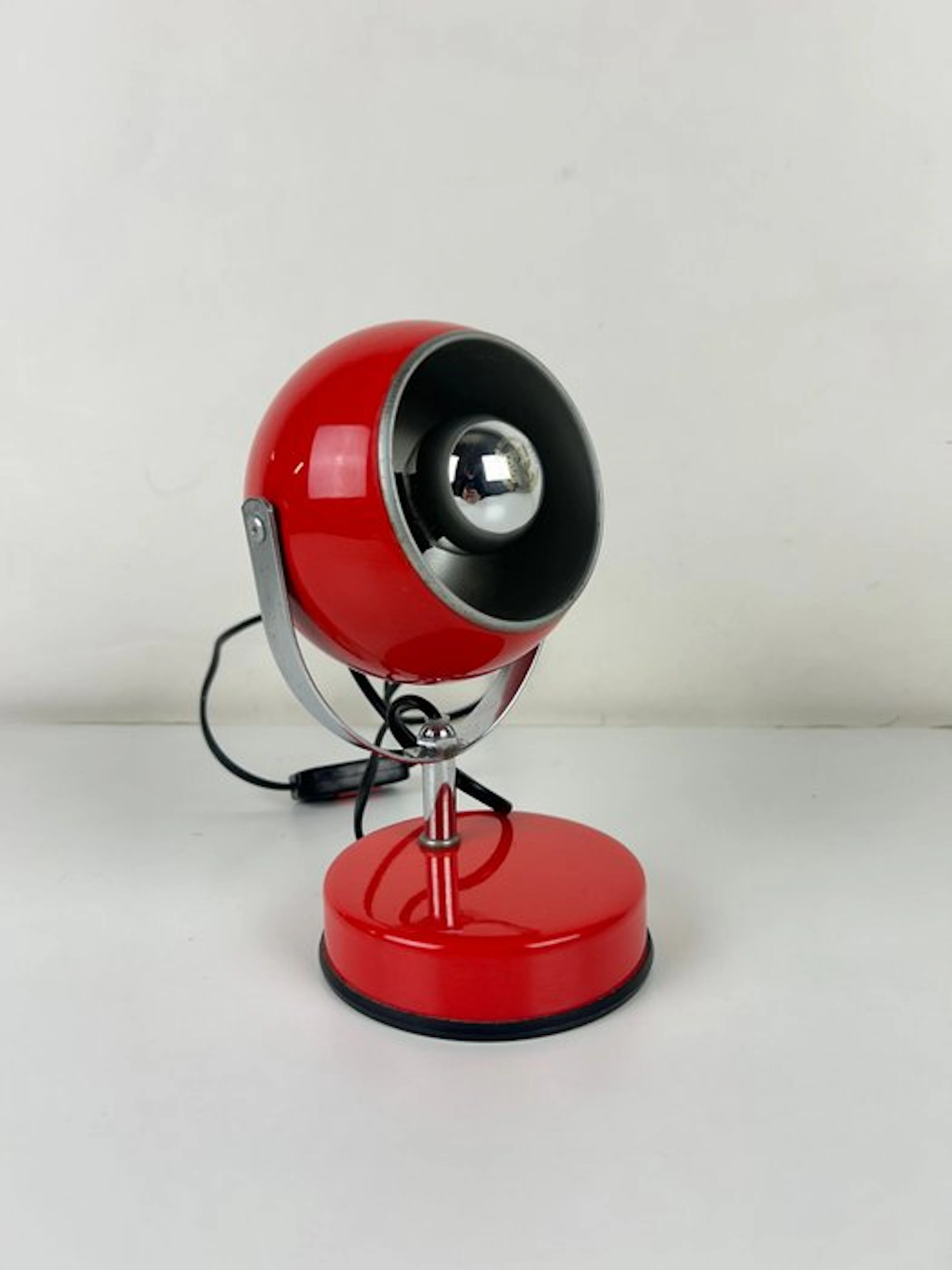 Veneta Lumi - Made in Italy - Table lamp - Eyeball Red...