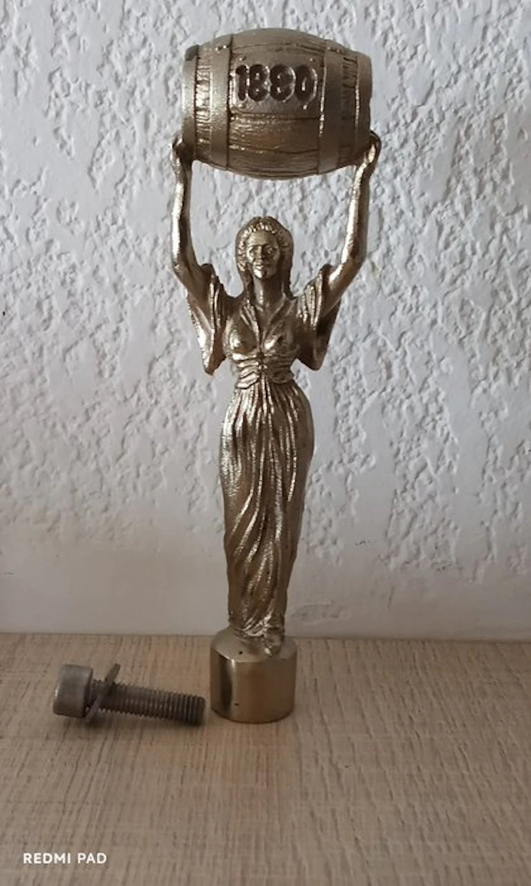 Camion SAURER Adolf - Mascot - Silvered bronze