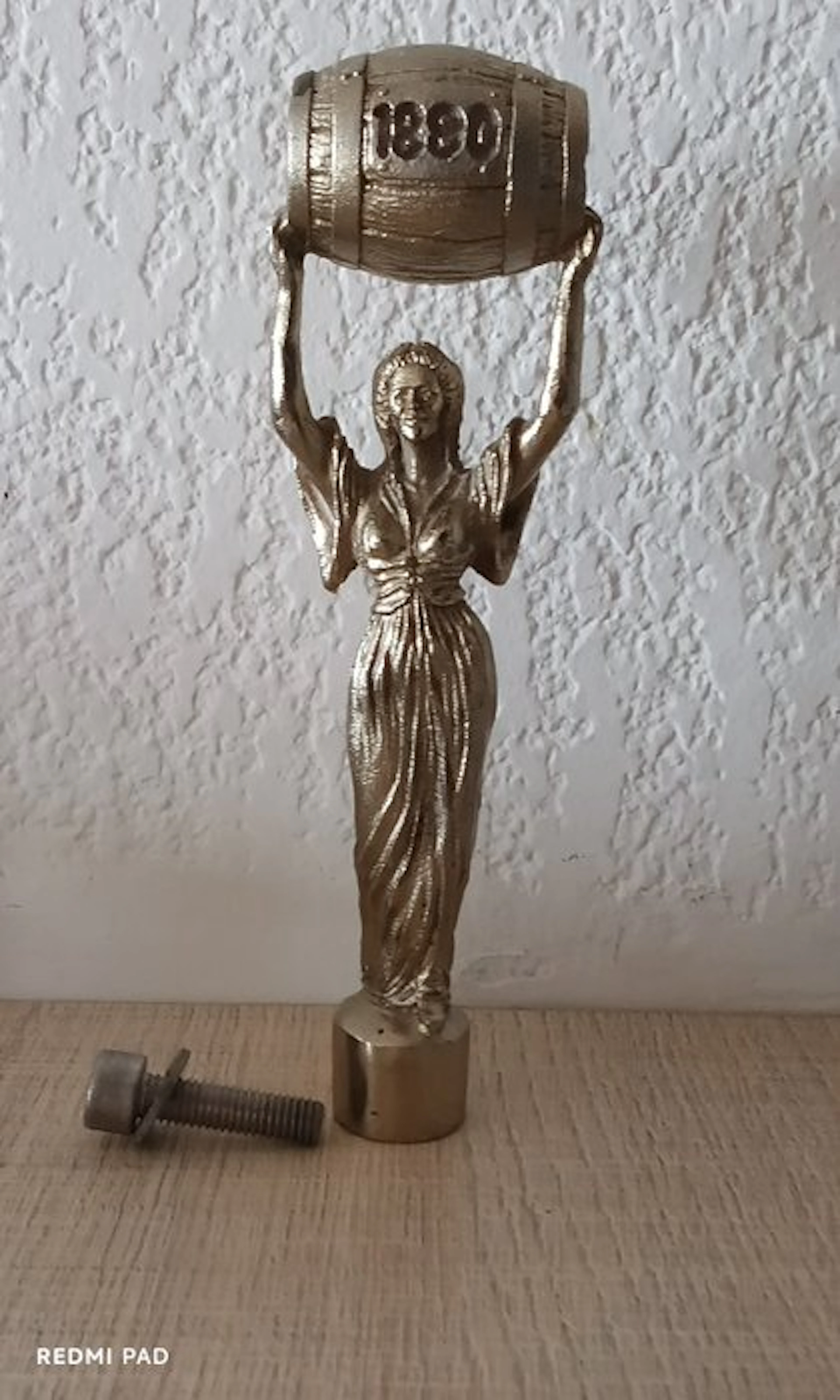 Camion SAURER Adolf - Mascot - Silvered bronze