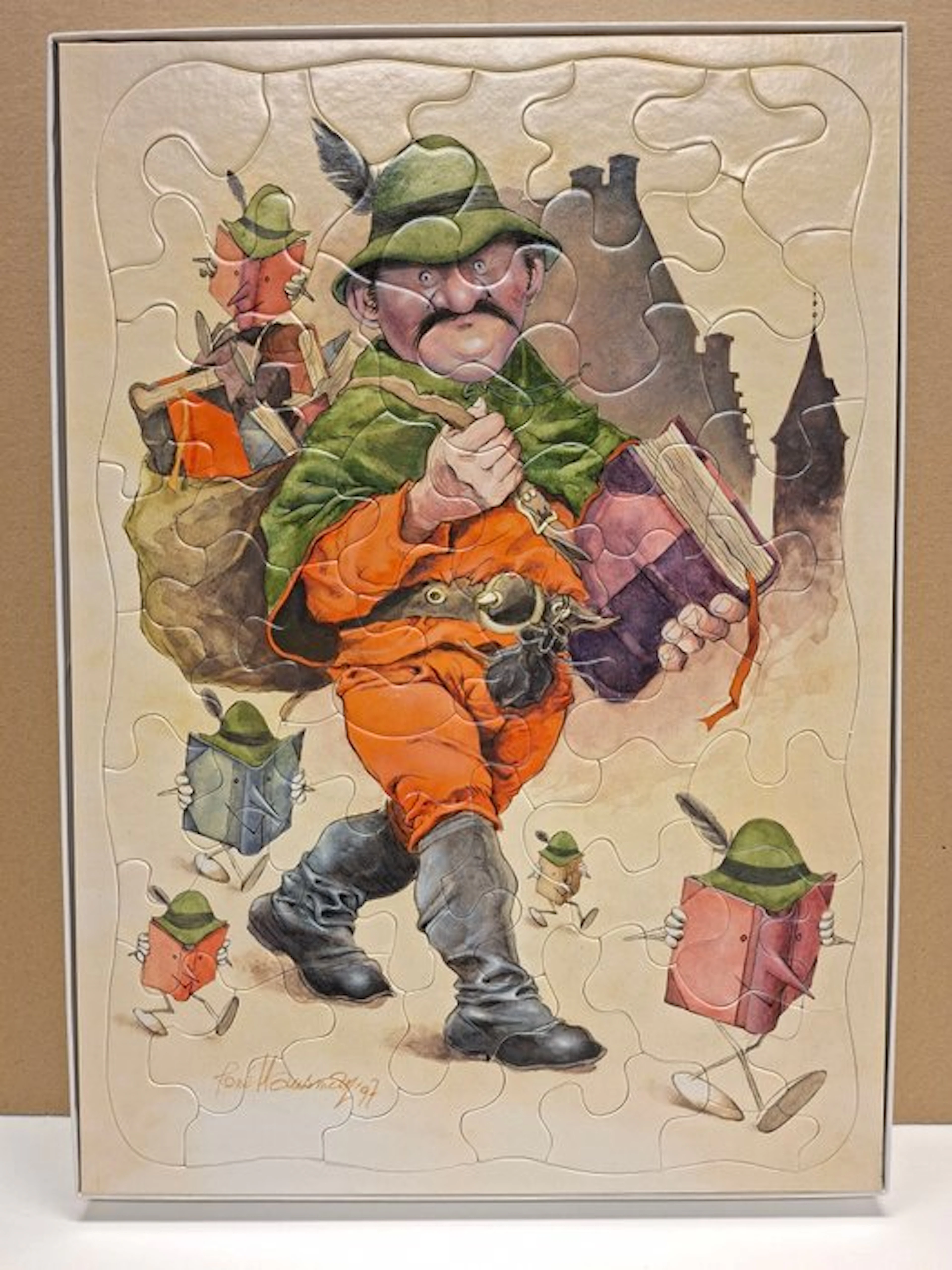 René Hausman - 1 Puzzle - Limited and numbered edition - 1997