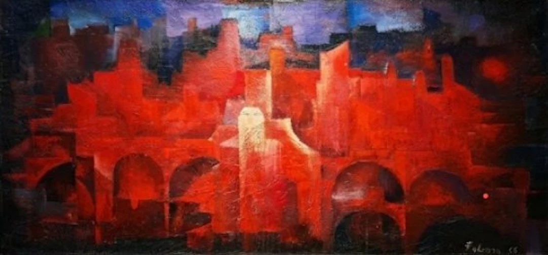 Francesco Fulcarà (1933-?) - La Città Rosa
