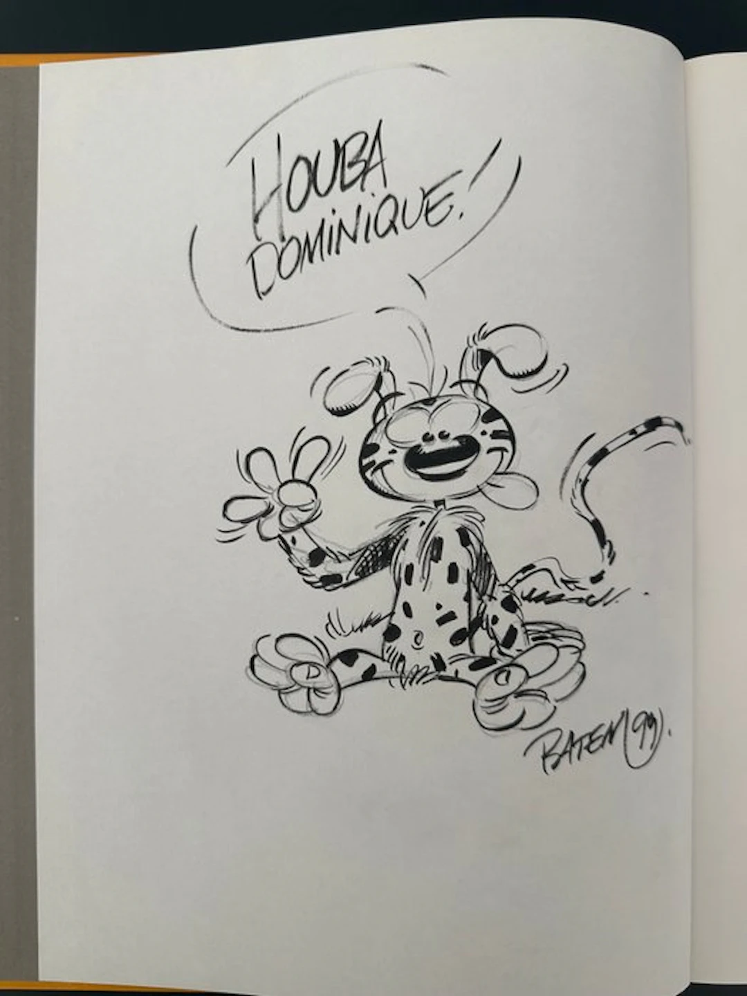 L’Encyclopédie du Marsupilami HS + dédicace - C - 1 Album - First