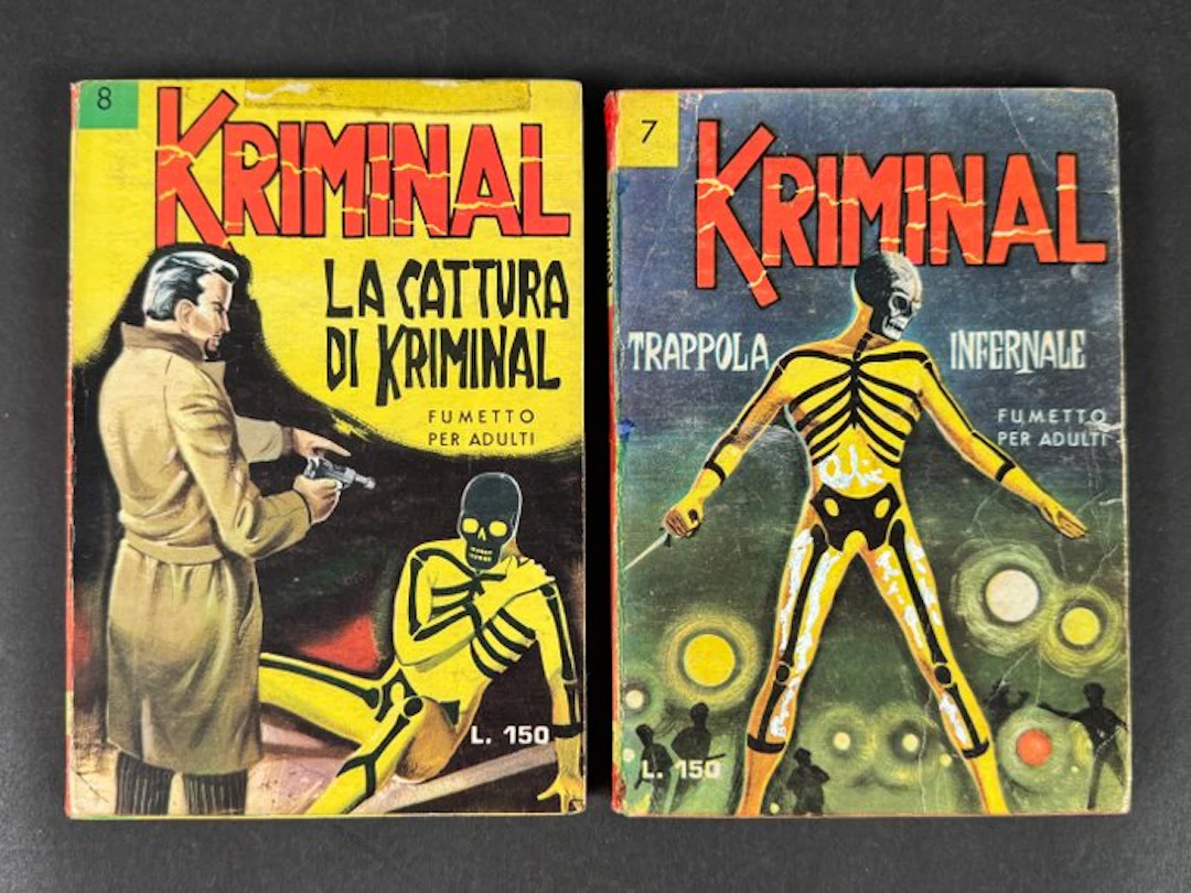 Kriminal nn. 7/8 - aut. 6636 - 2 Comic - First edition - 1964