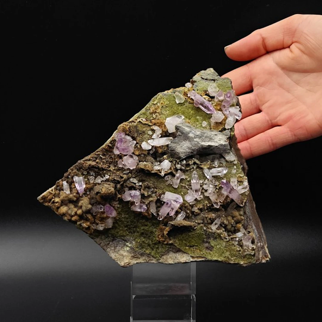 AMETHYST AESTHETICS PURPLE BI-TERMINATED and INVERTED...