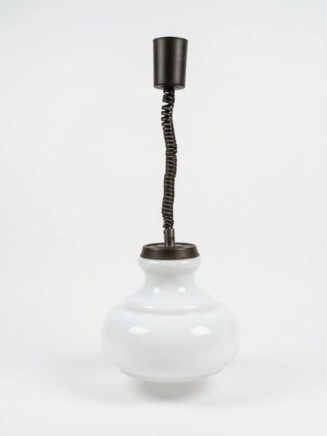 Lamp - Opaline glass - Pendant lamp
