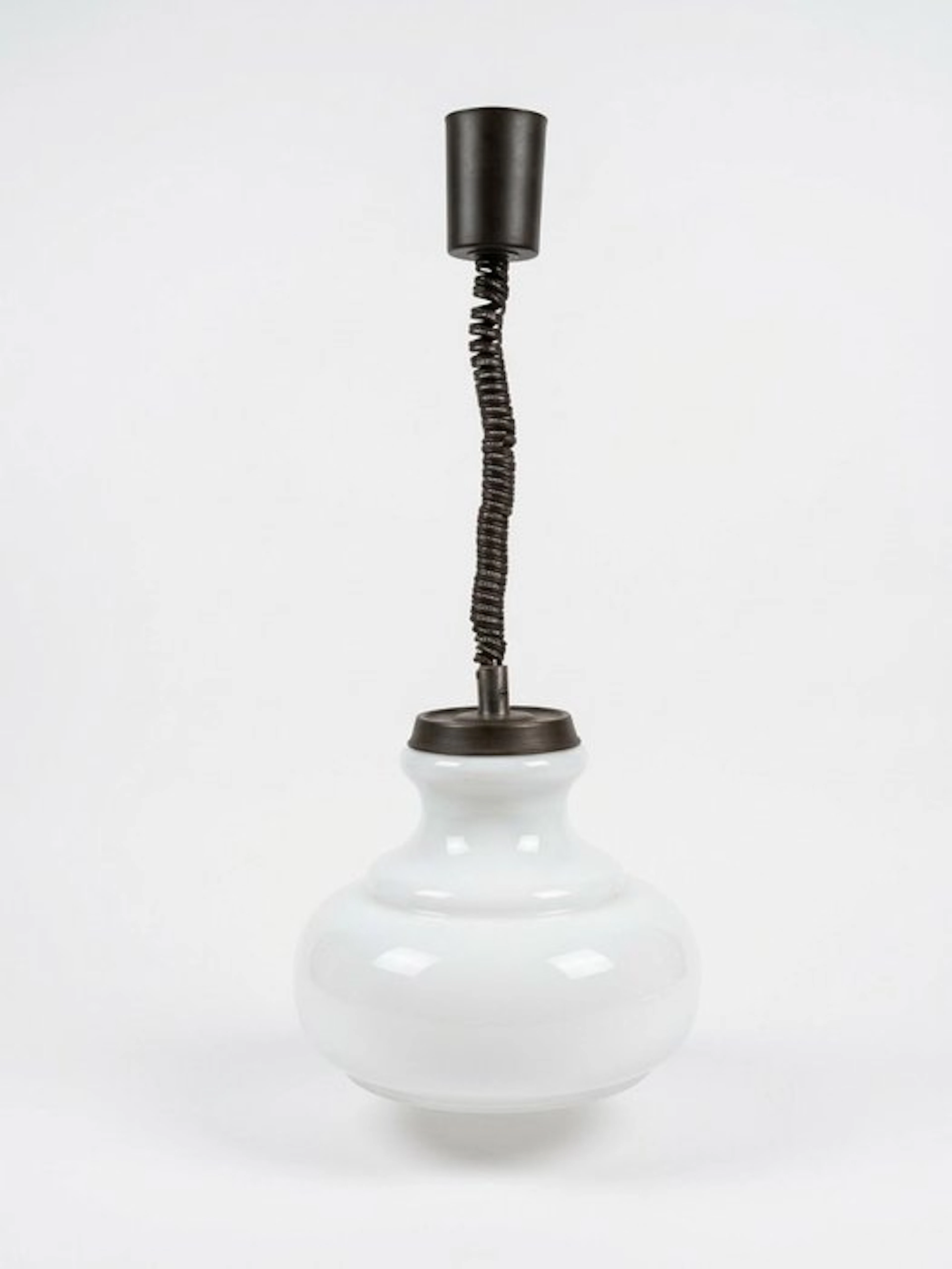 Lamp - Opaline glass - Pendant lamp