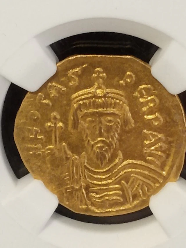 Byzantine Empire. Phocas (AD 602-610). Solidus Constantinople