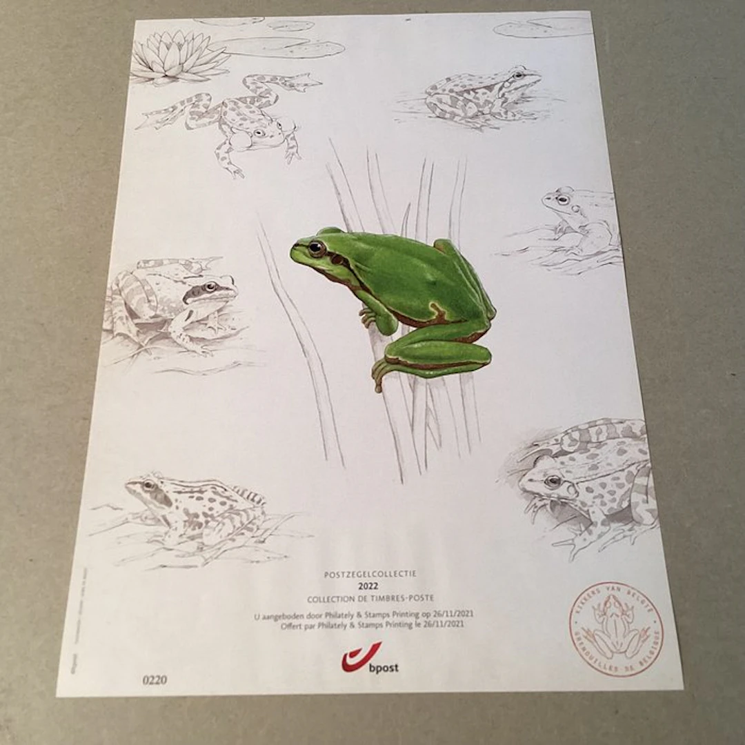 Belgium 2022 - Numbered and limited edition for the press...