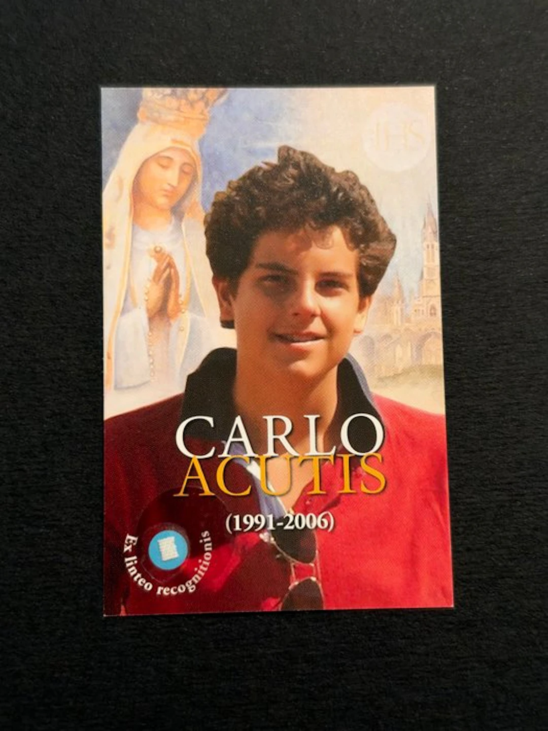 Relic - Paper, Cotton - 2025 - St. Carlo Acutis, Assisi