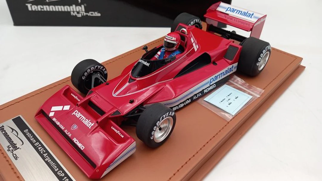 Tecnomodel 1:18 - Model car - Brabham BT45C Niki Lauda Argentina GP 1978