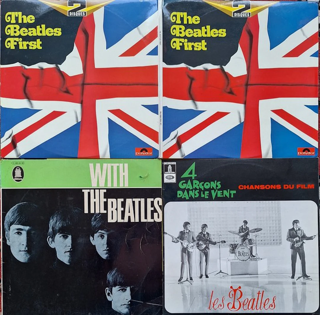 Beatles - The Beatles First; With The Beatles; 4 Garçons...