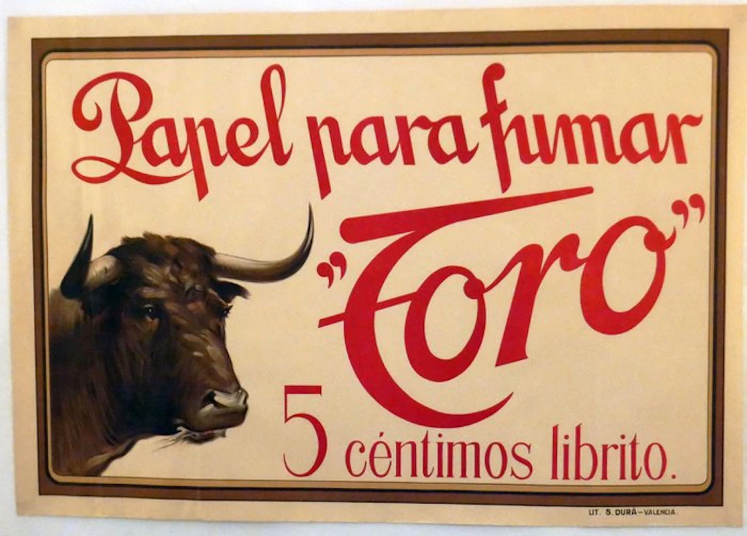 Anonymous - Papel para fumar 'Toro' - 1930s