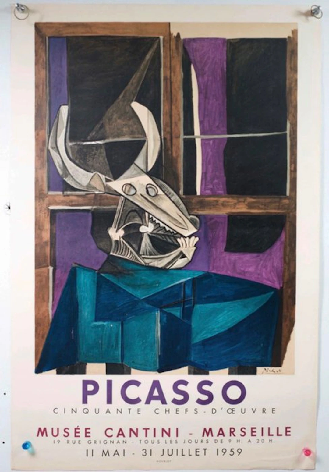 Pablo Picasso (1881-1973) - Pablo Picasso – Musée Cantini, Marseille – 1959