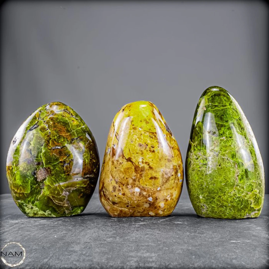 Majestic Green Opal Freeform Shapes Set – An...