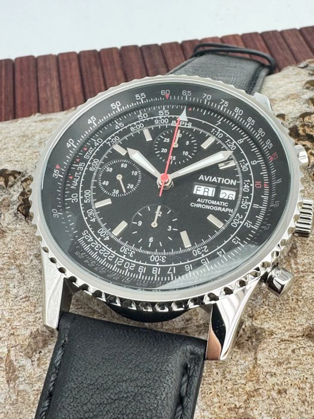 Aviation - Automatik-Chronograph - No reserve price - Men -