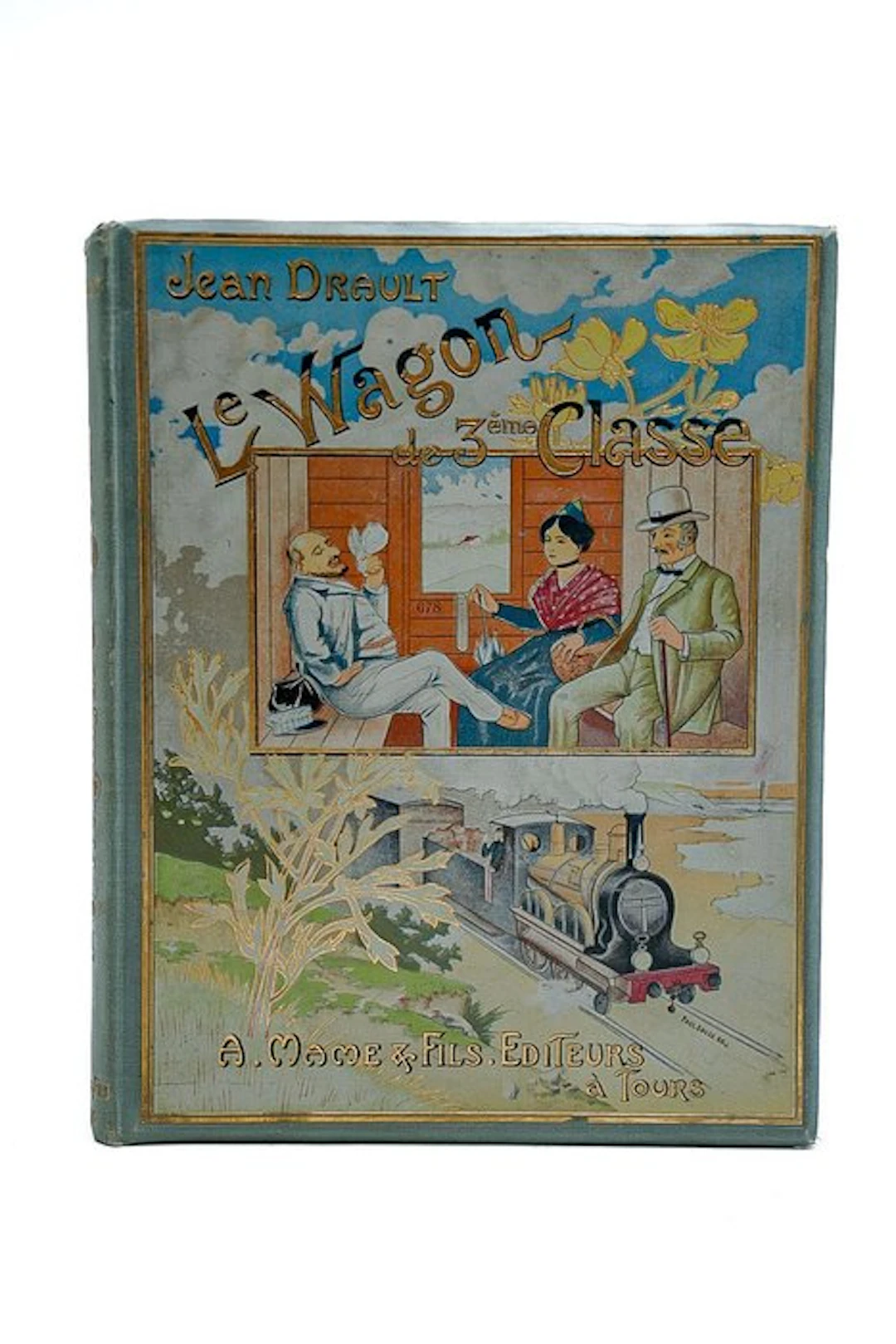 Jean Drault / Gerbault et Guydo - Le Wagon de 3e classe - 1900