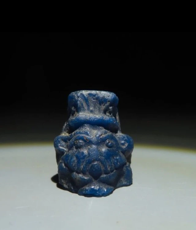 Ancient Egyptian glassy paste Amulet