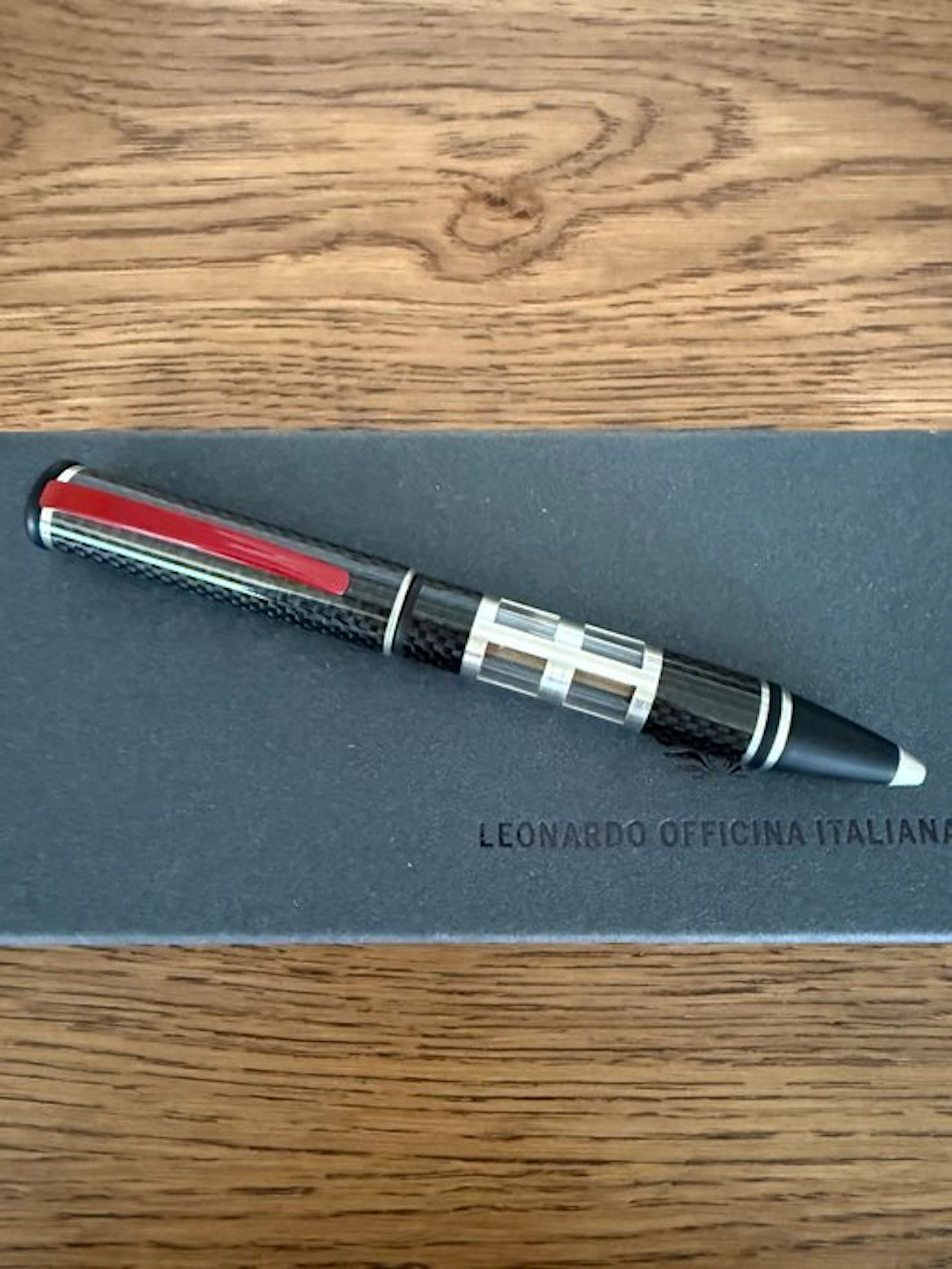 Leonardo Officina Italiana Sfera Fibra di Carbonio A.R. - Ballpoint pen