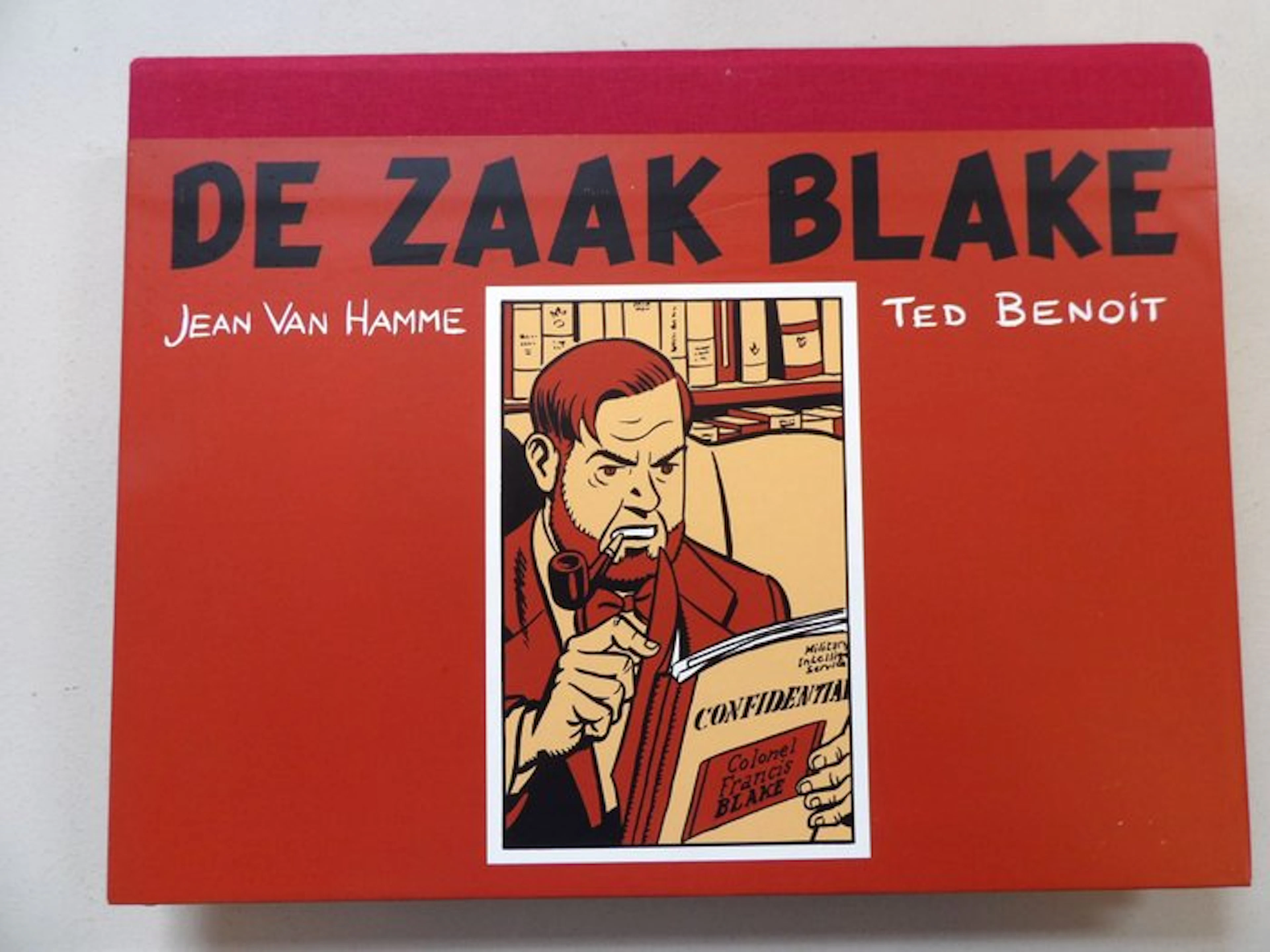 Blake en Mortimer - De Zaak Blake - portfolio - map met...