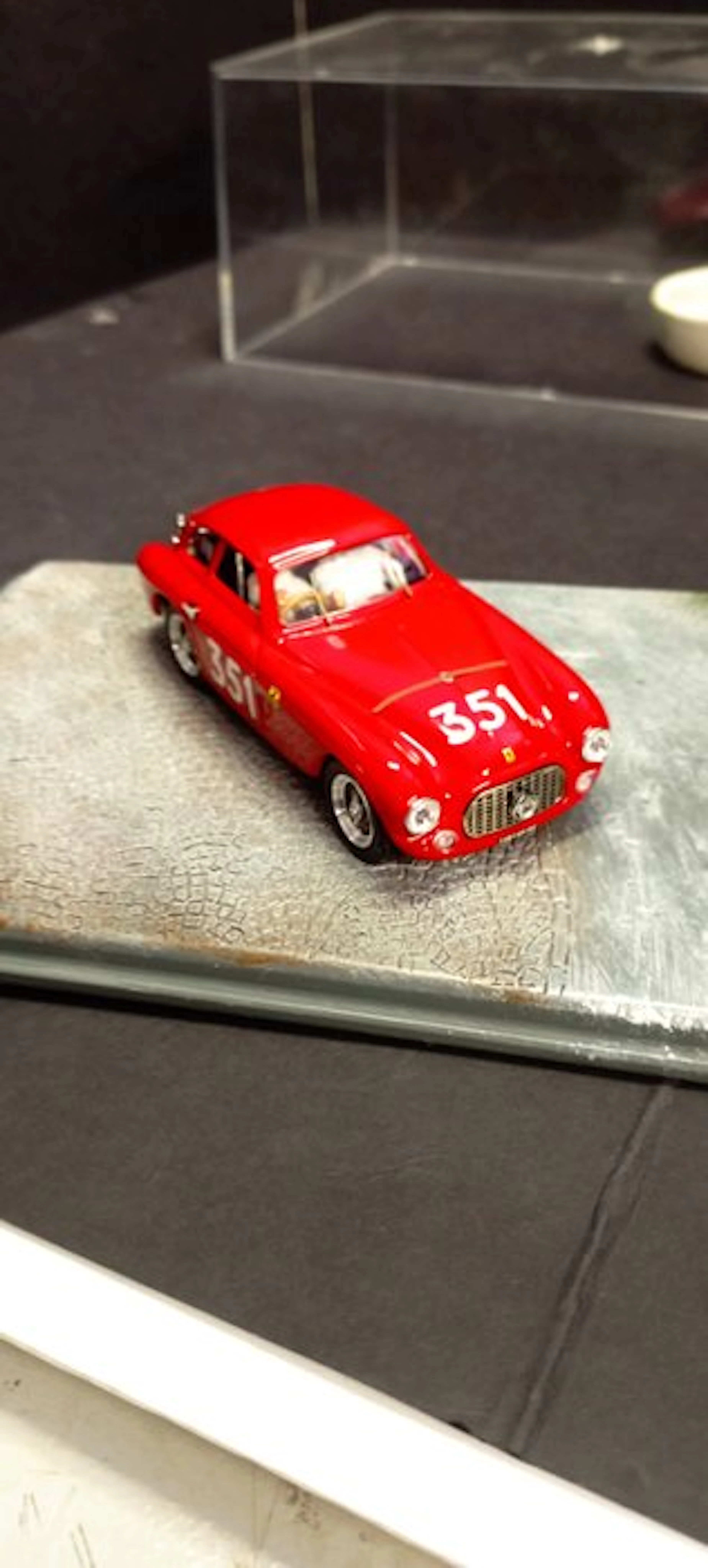 ART Model IT. 1:43 - Model race car - Ferrari 166 Coupe - Mille Miglia 1951