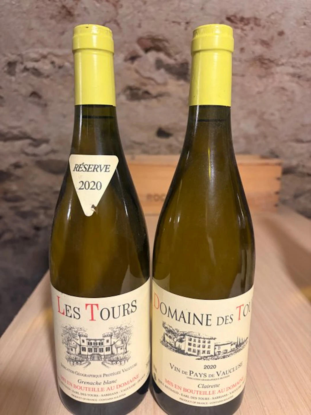 2020 E. Reynaud, Les Tours - Vaucluse - 2 Bottles (0.75L)