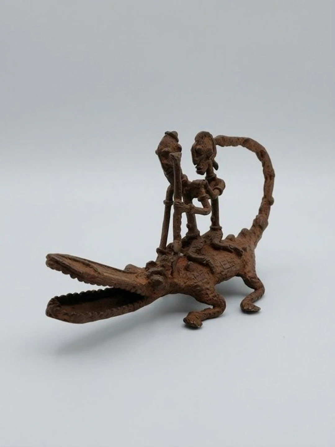 Mythical Crocodile Rider - Dogon (No reserve price)