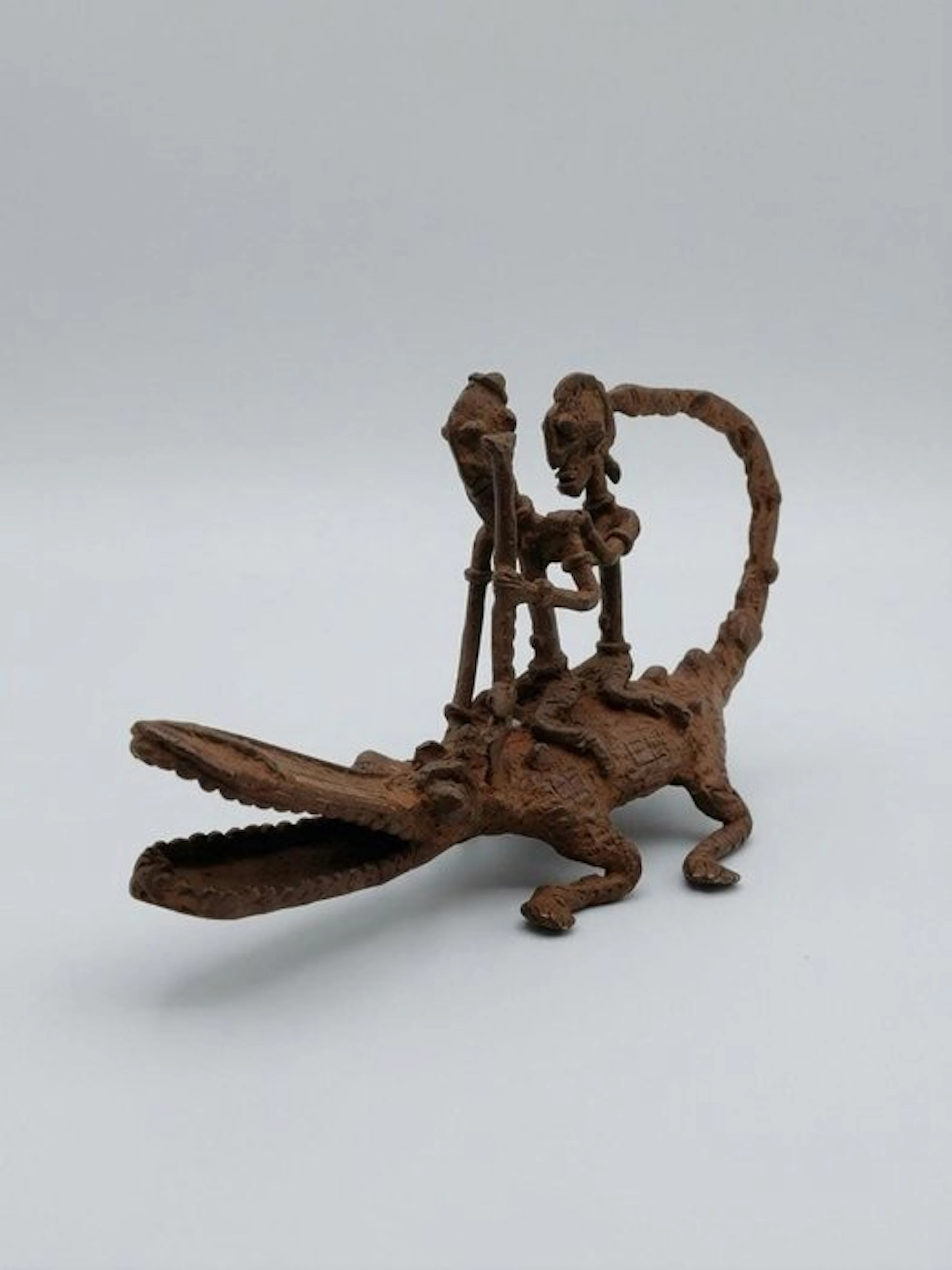 Mythical Crocodile Rider - Dogon (No reserve price)