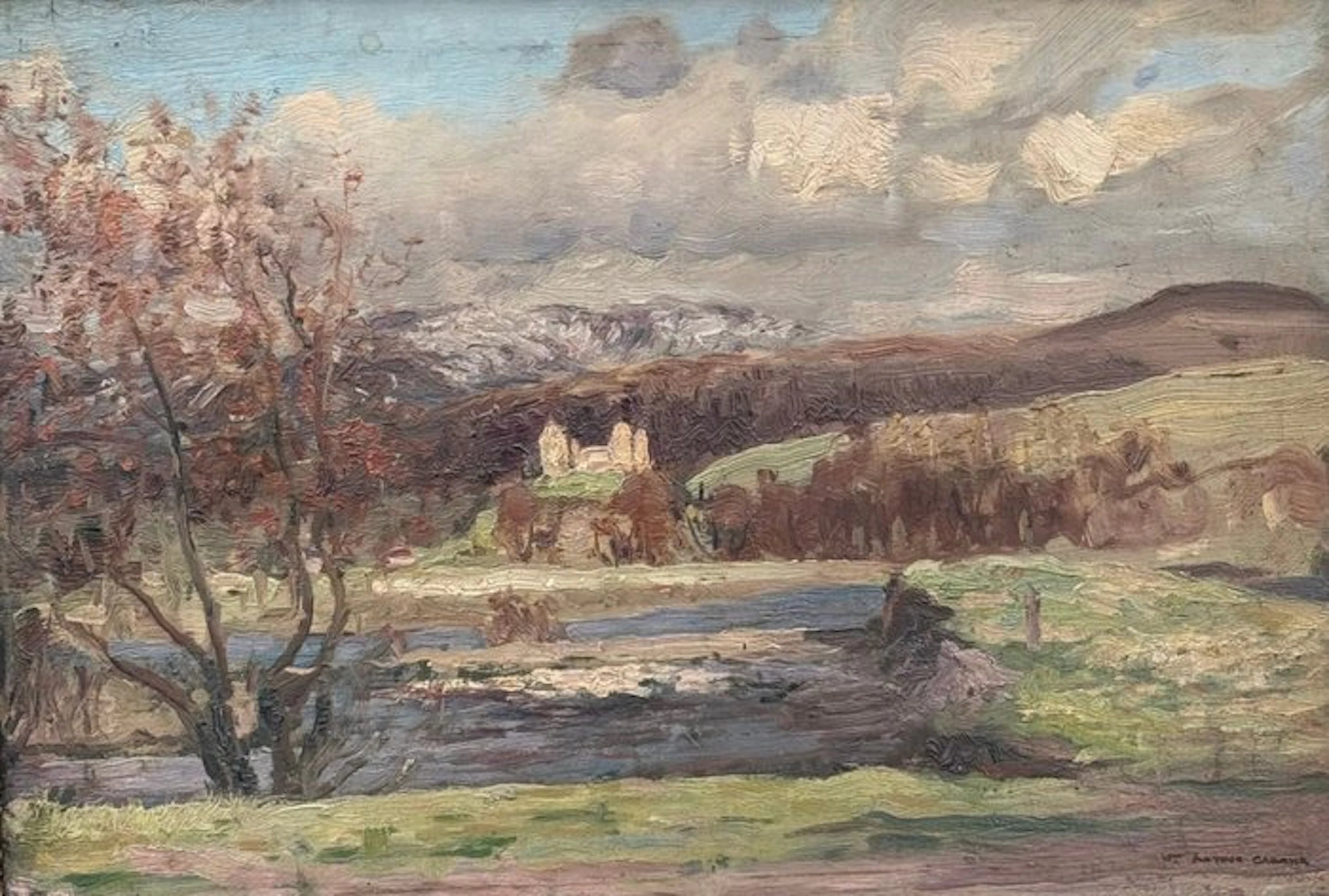William Arthur L. Carrick (Glasgow, 1879–1964) - Ruthven Castle