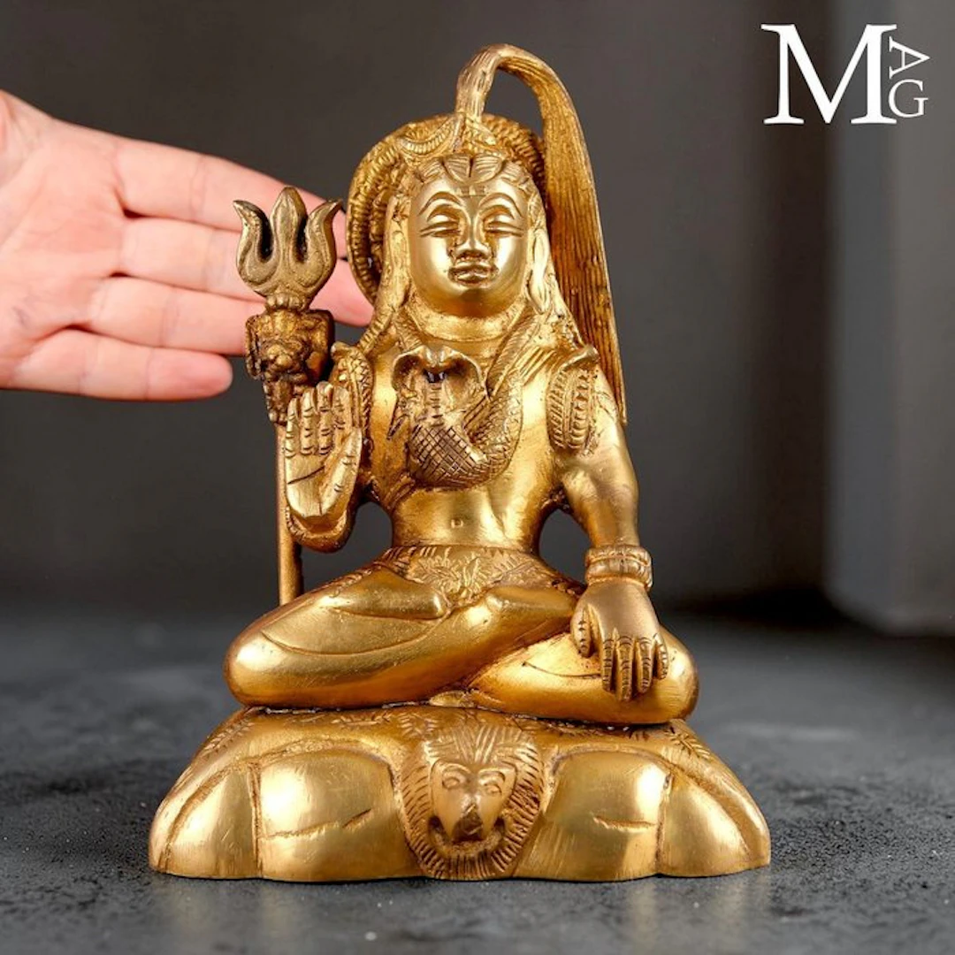 Finely Detailed Lost Wax Cast Brass Alloy Artifact...
