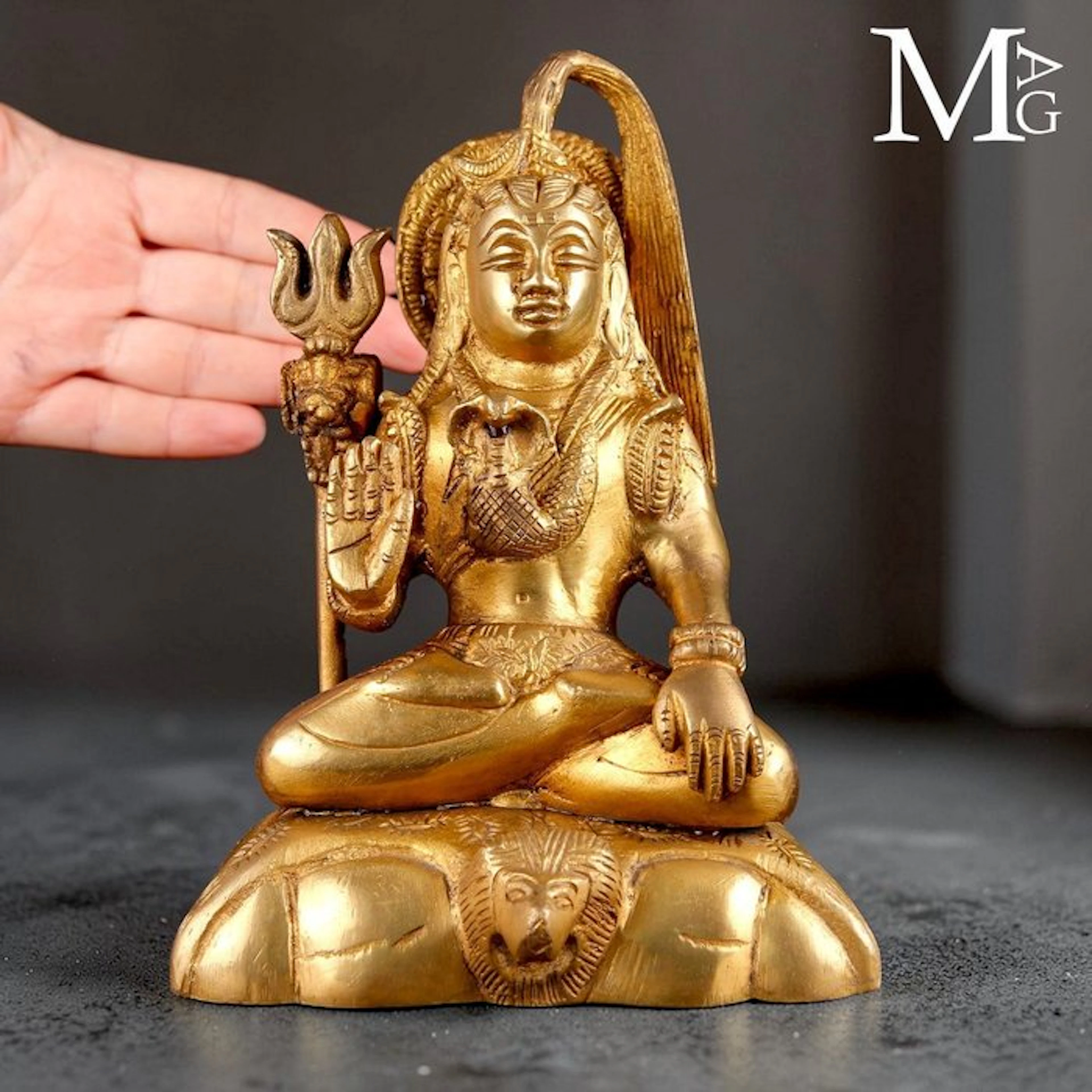 Finely Detailed Lost Wax Cast Brass Alloy Artifact...