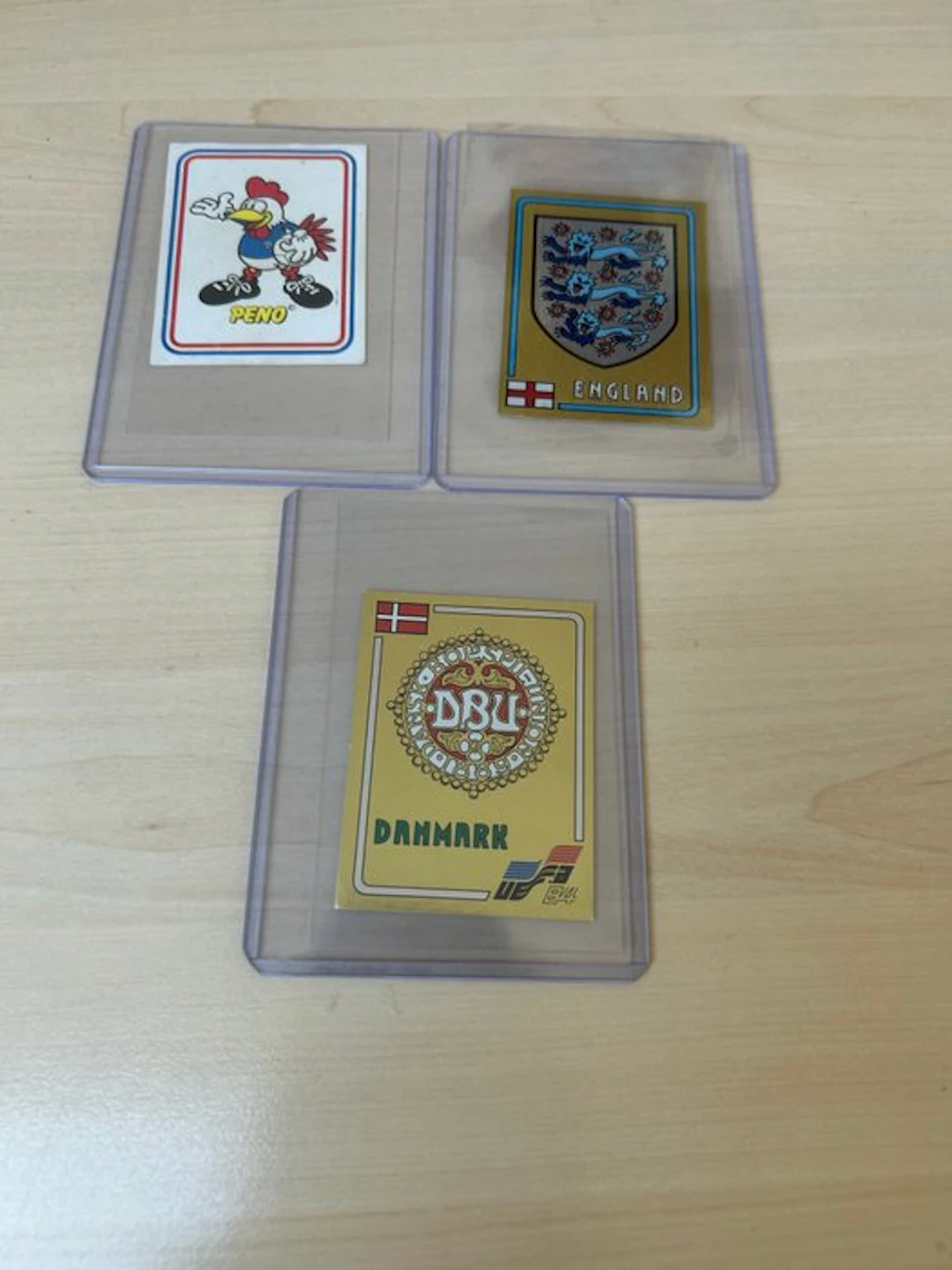 1984 Panini Euro 84 Peno Foil - 3 Sticker - Good (GD)