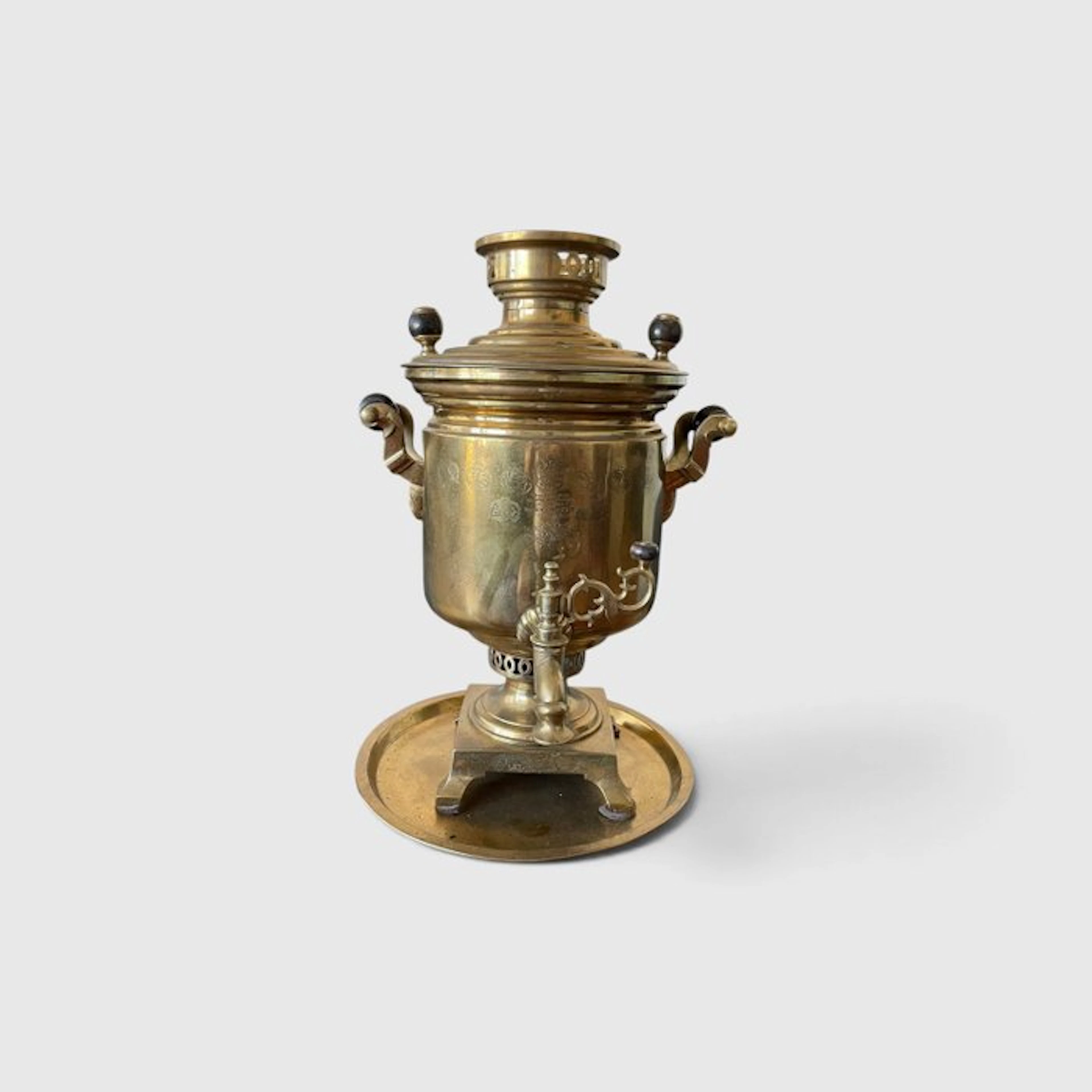 Barrois - Samovar - Brass - Russian Batashev Samovar