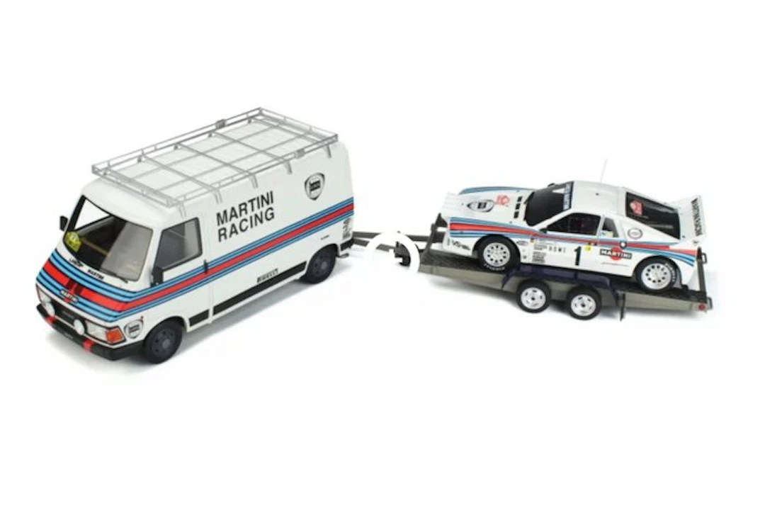Otto Mobile 1:18 - Model race car - Pack Fiat 242 Lancia...
