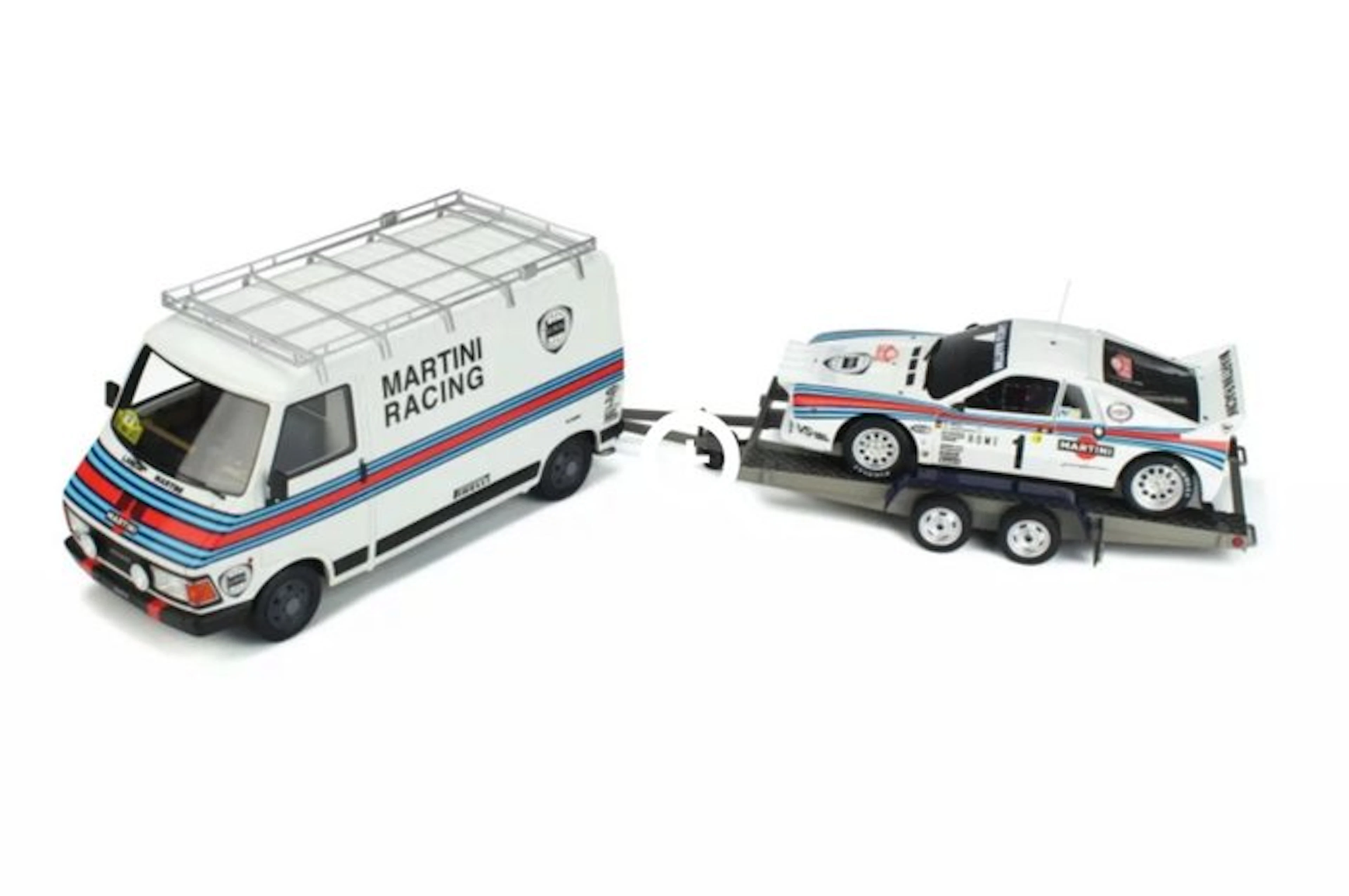 Otto Mobile 1:18 - Model race car - Pack Fiat 242 Lancia...