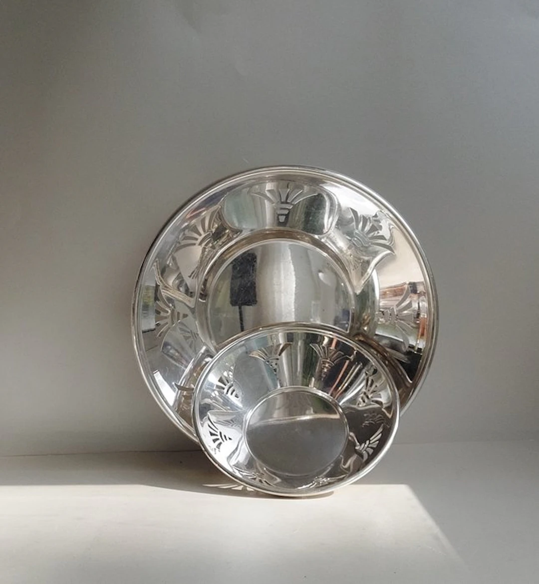 WMF - Platter (2) - Silverplated - Set of serving bowls