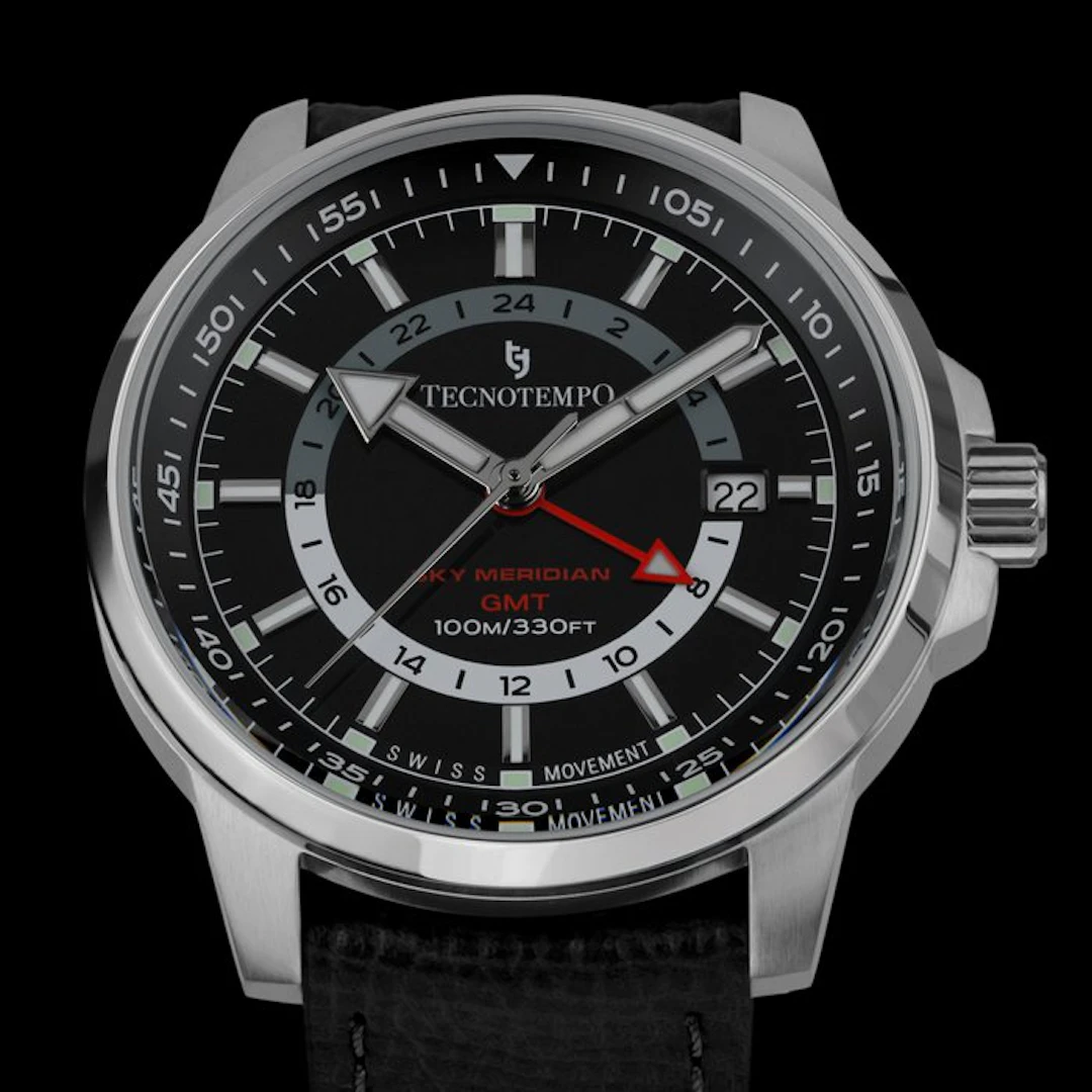 Tecnotempo - GMT - "Sky Meridian" - Swiss Movement...