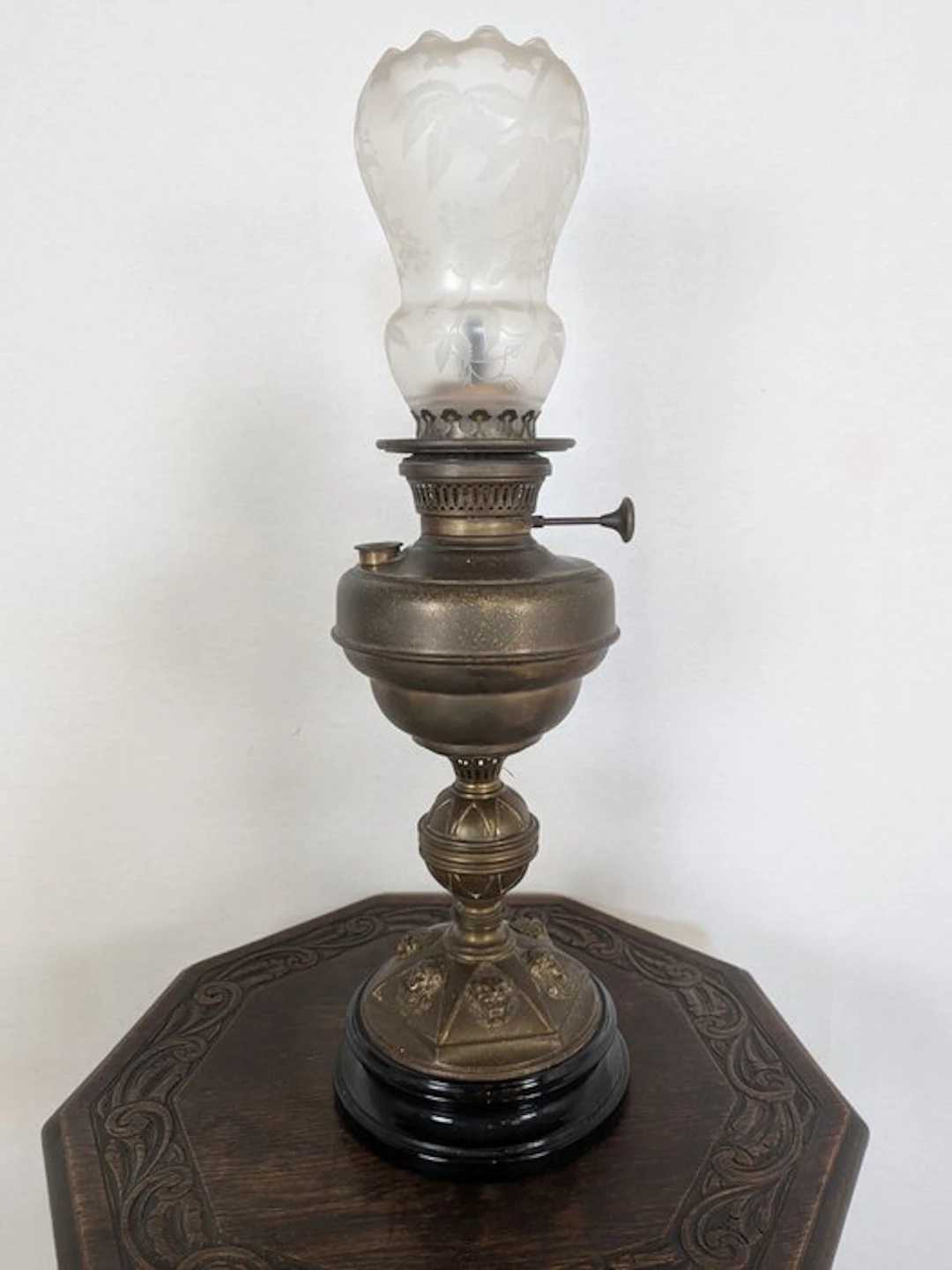 ST. Louis - Lamp - Brass - Rowatt’s Patent Marvel