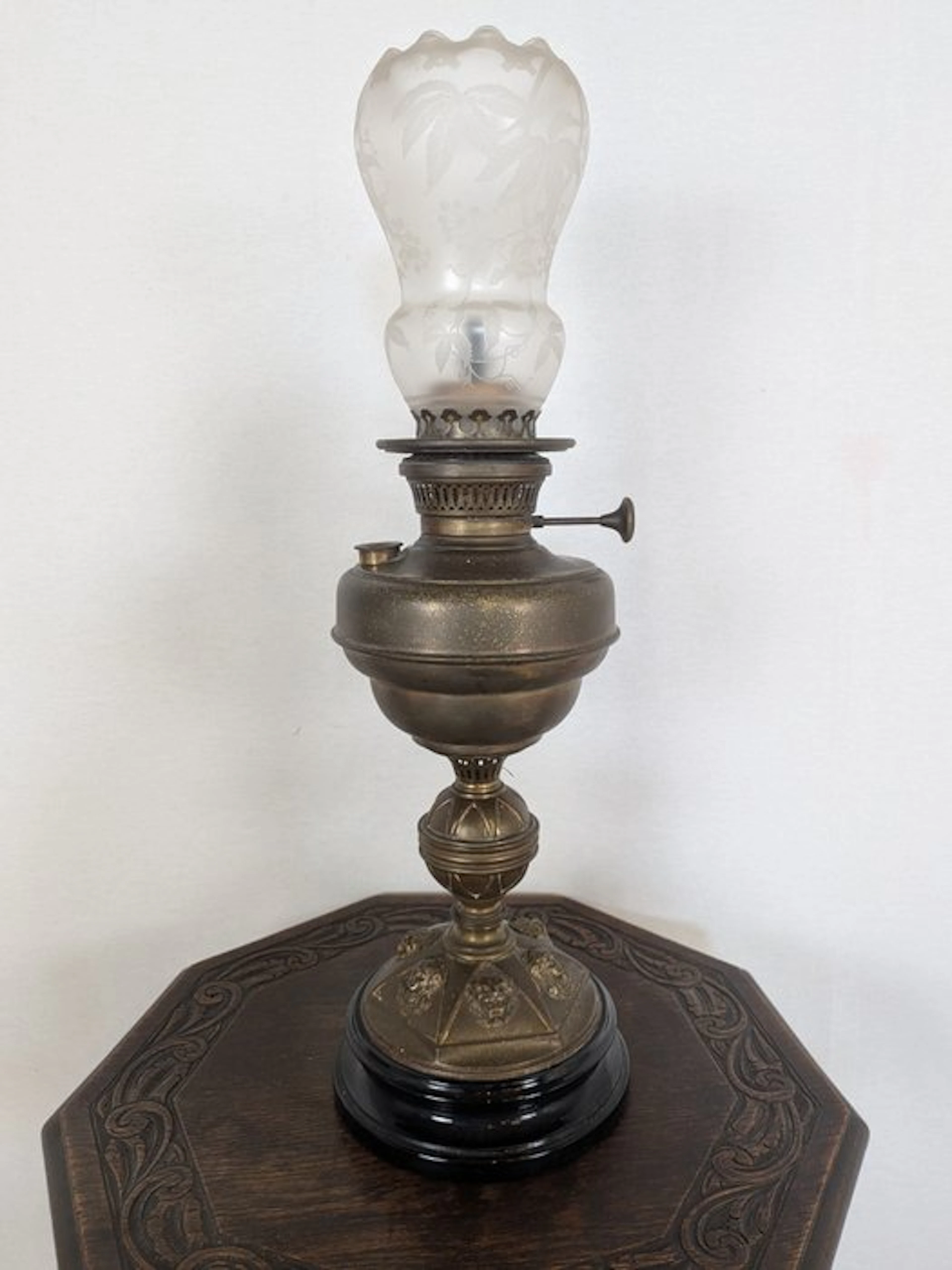 ST. Louis - Lamp - Brass - Rowatt’s Patent Marvel