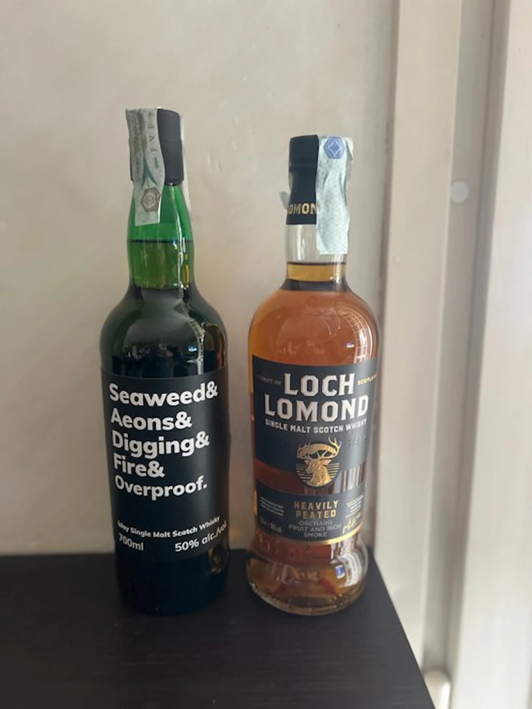 Islay Single Malt Atom + Loch Lomond Heavily Peated - 700ml - 2 bottles