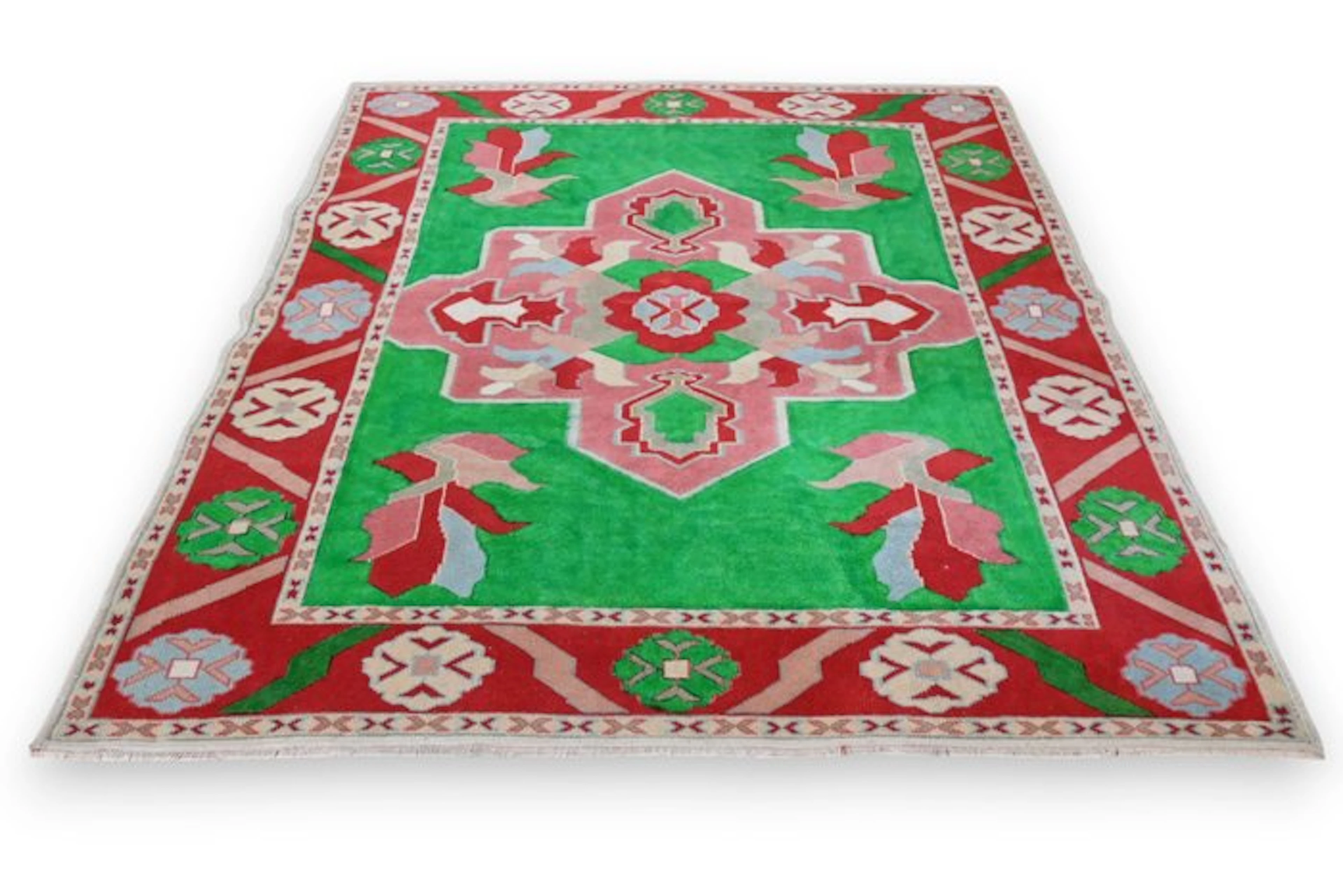 Vintage Usak - Rug - 175 cm - 165 cm - √ handmade √ certificate