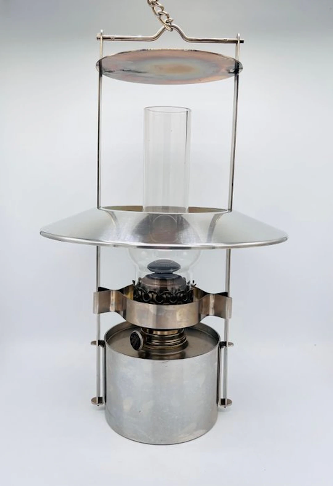 Stelton - Erik Magnussen - Oil lamp - Skibslampe - Steel