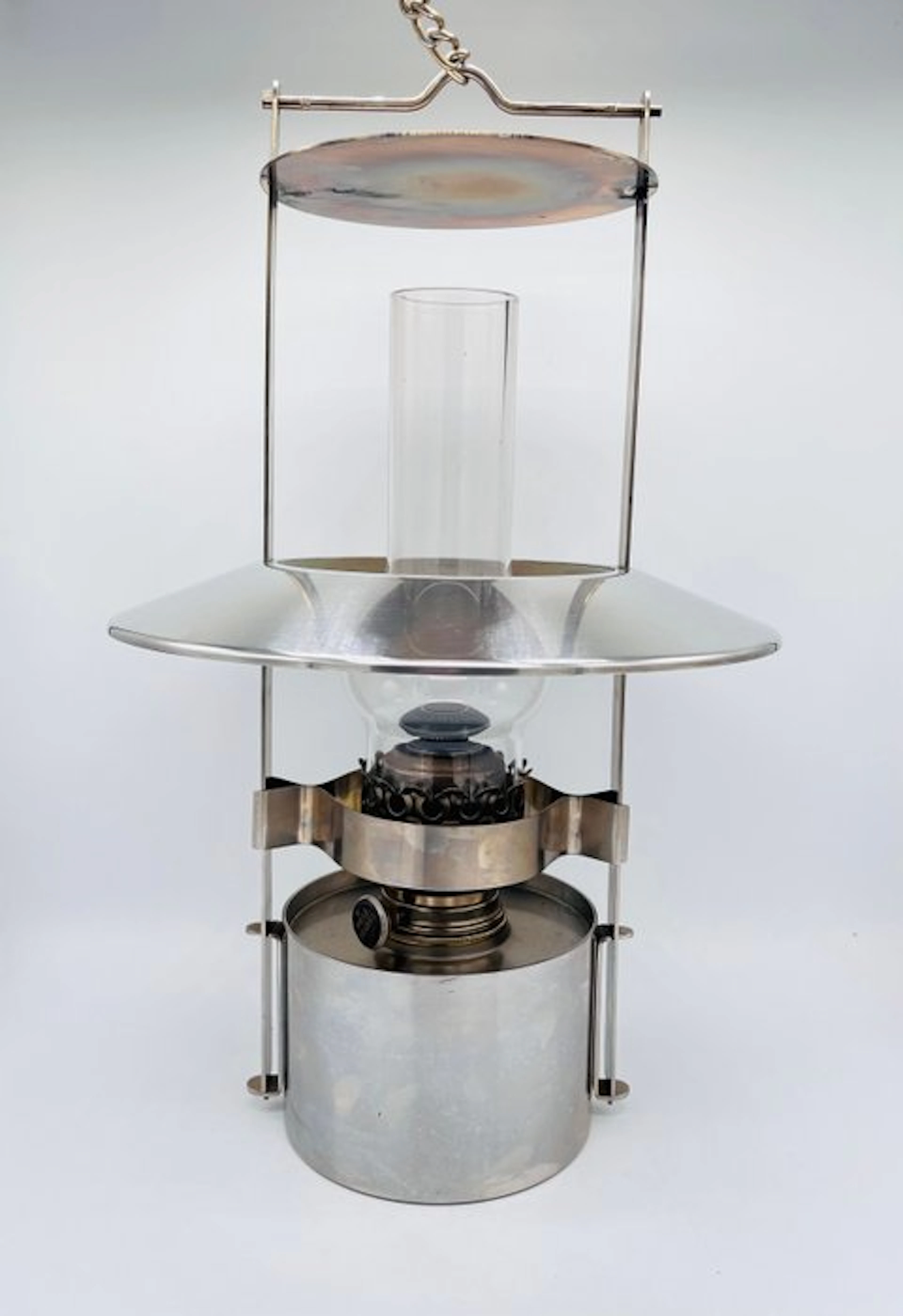 Stelton - Erik Magnussen - Oil lamp - Skibslampe - Steel