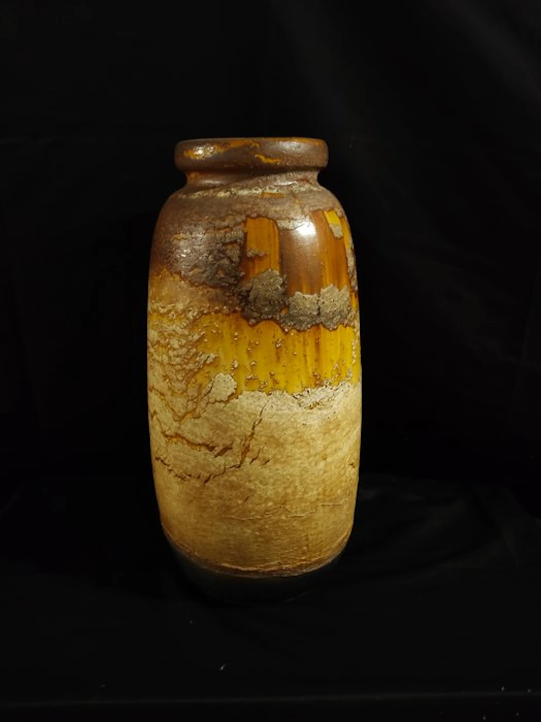 Scheurich - Vase - Height: 55 cm - Fat lava