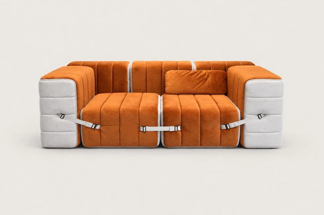 Ambivalenz - Malte Grieb - Sofa (7) - Curt-Set 7 modules...
