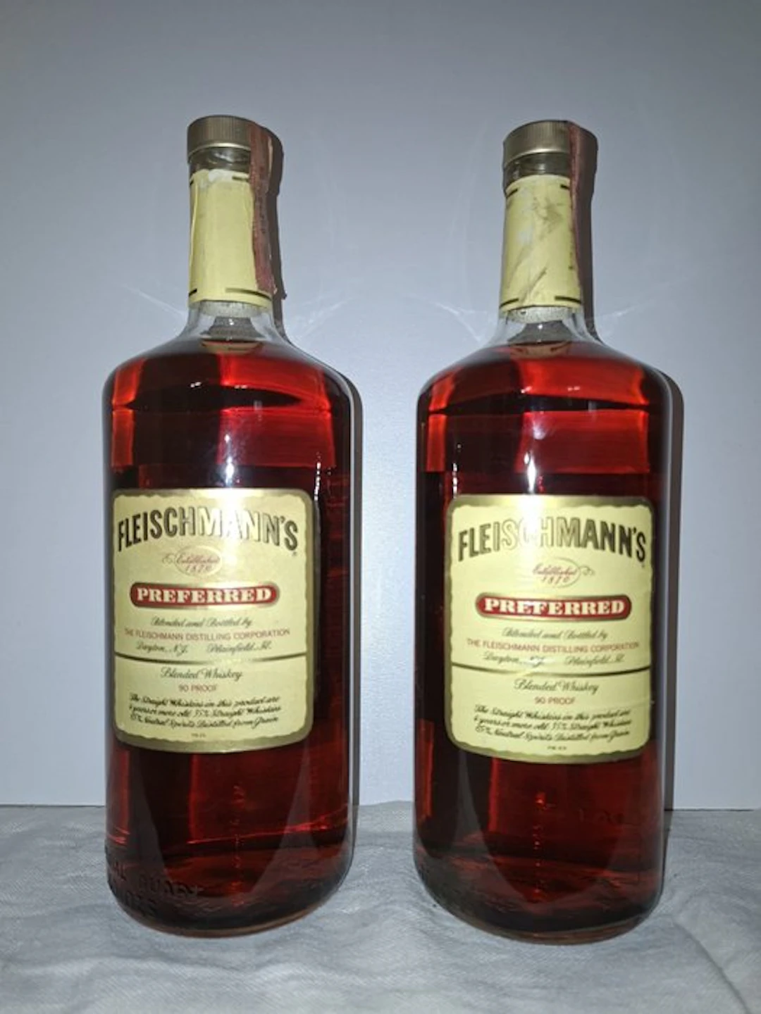 Fleischmann's Preferred - Blended - 90 Proof - b